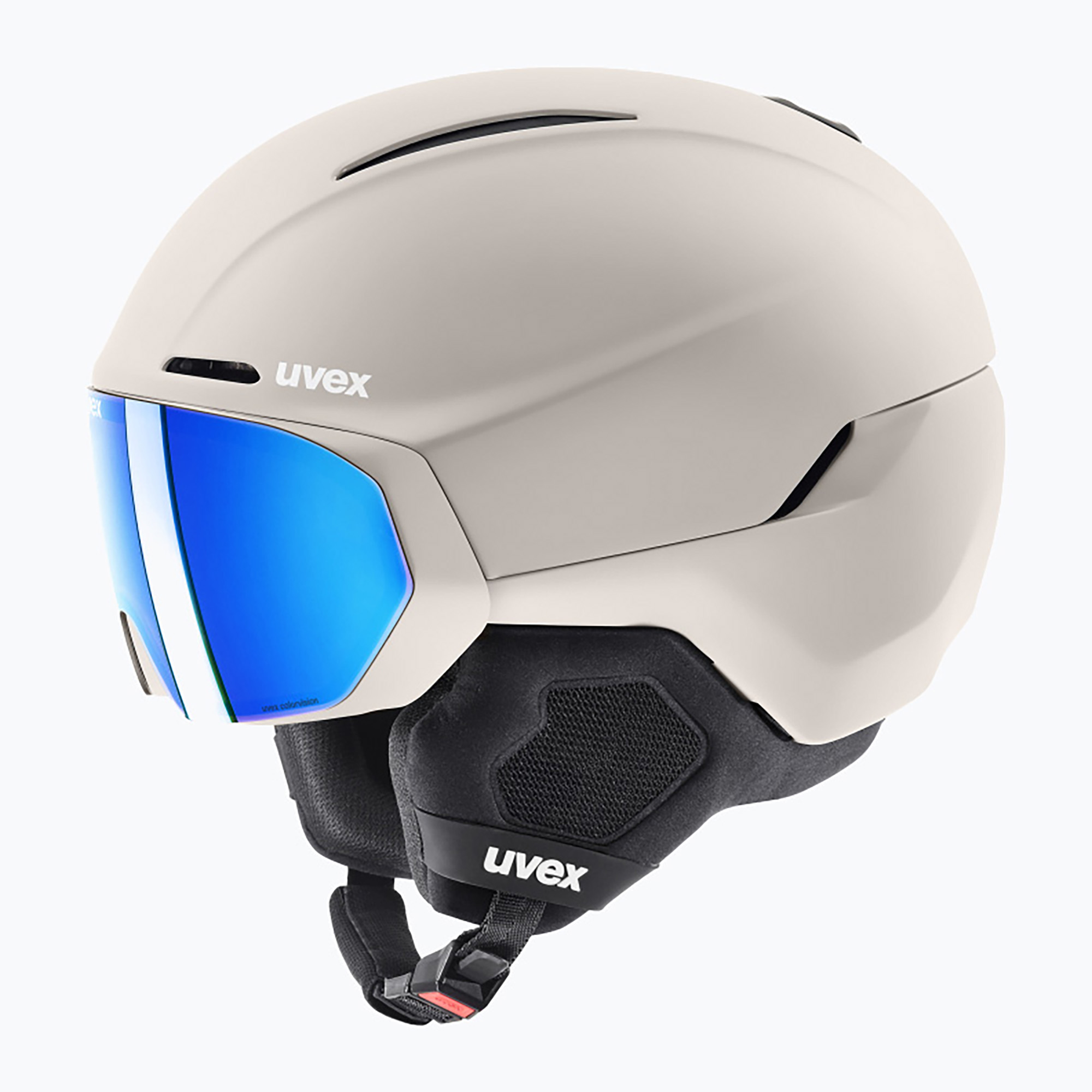 Скиорска каска UVEX Horizon CV warm grey matt
