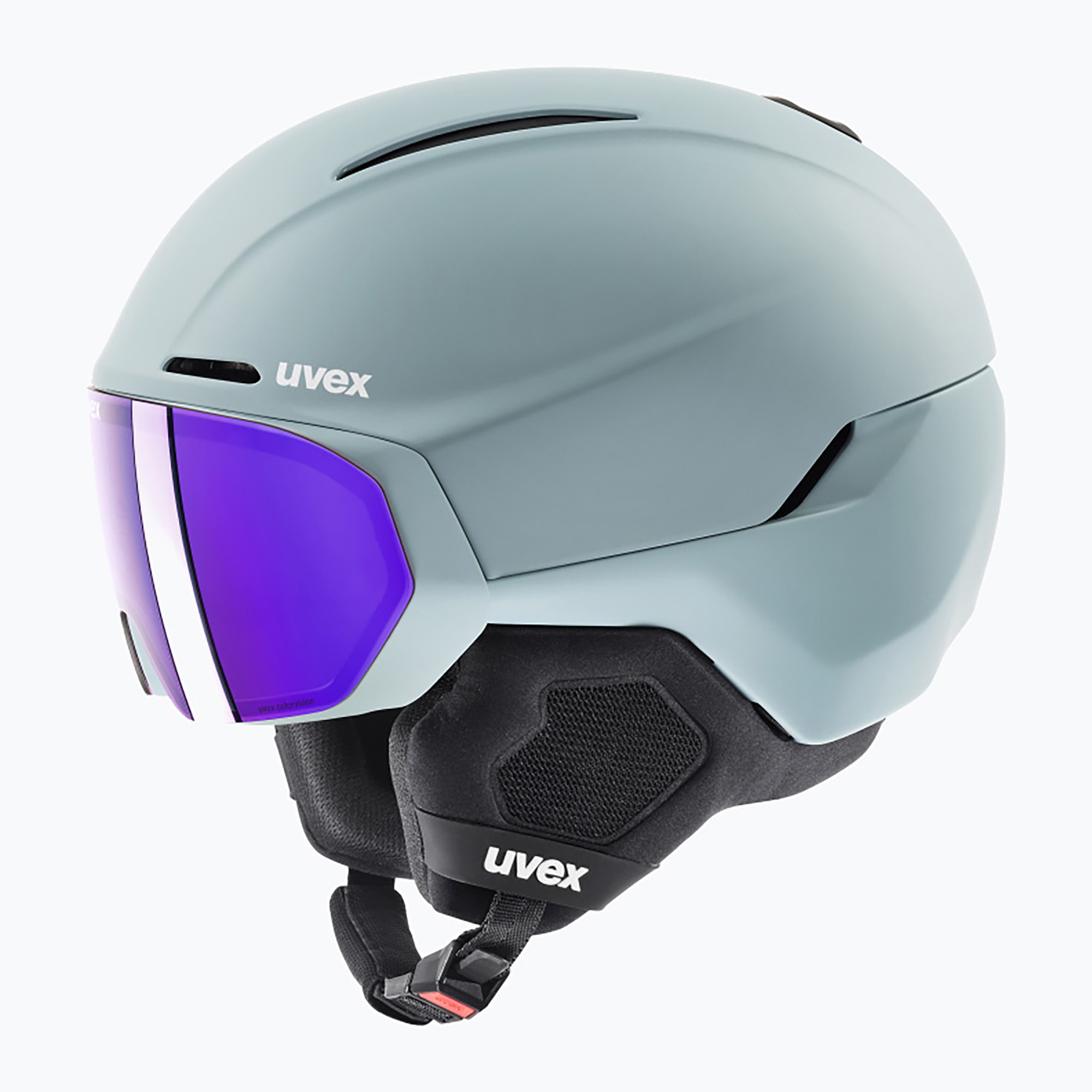 Скиорска каска UVEX Horizon CV oxid green matt