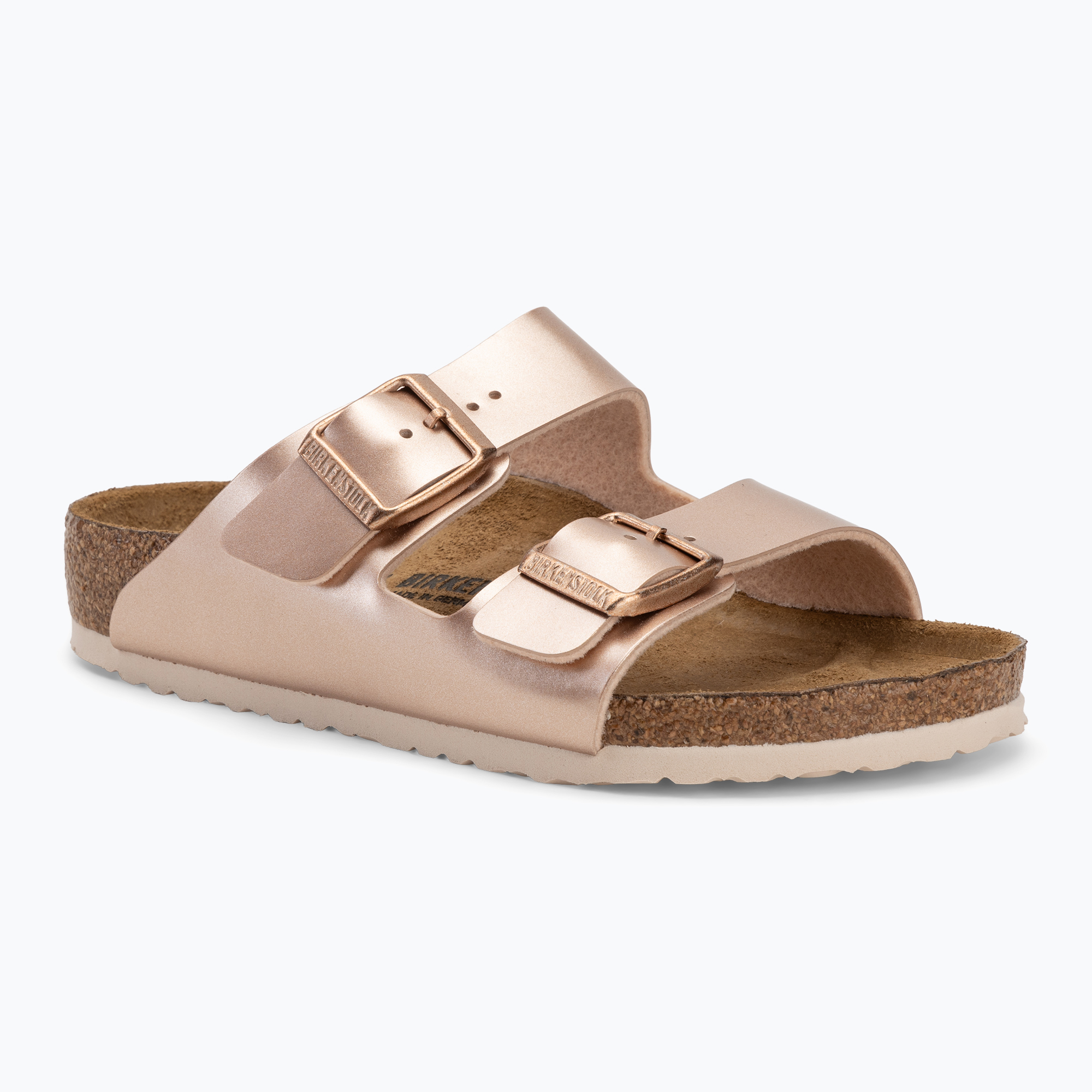 Klapki dziecięce BIRKENSTOCK Arizona BF Regular electric metallic copper 