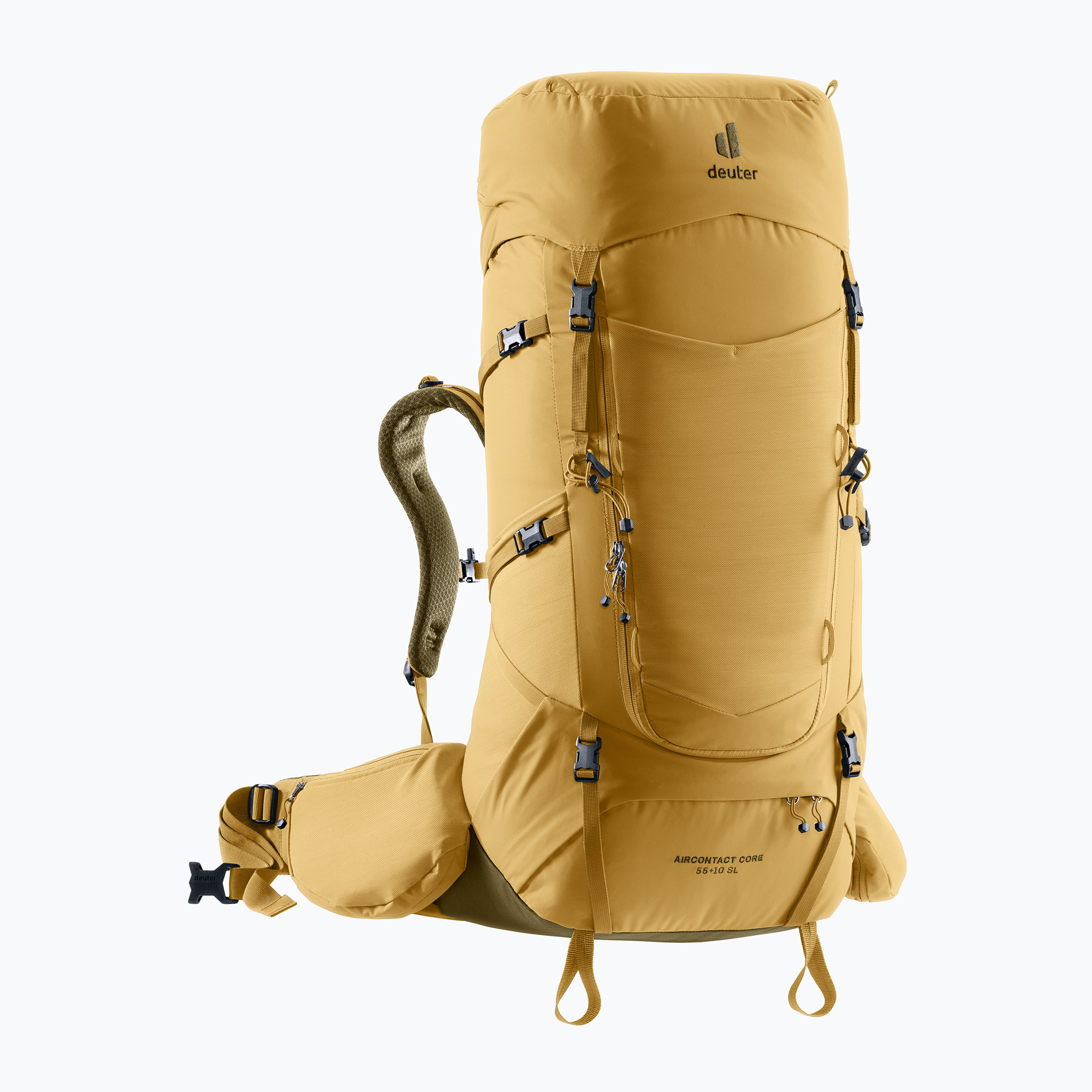 Plecak trekkingowy deuter Aircontact Core 55 + 10 l SL savanna/nori 