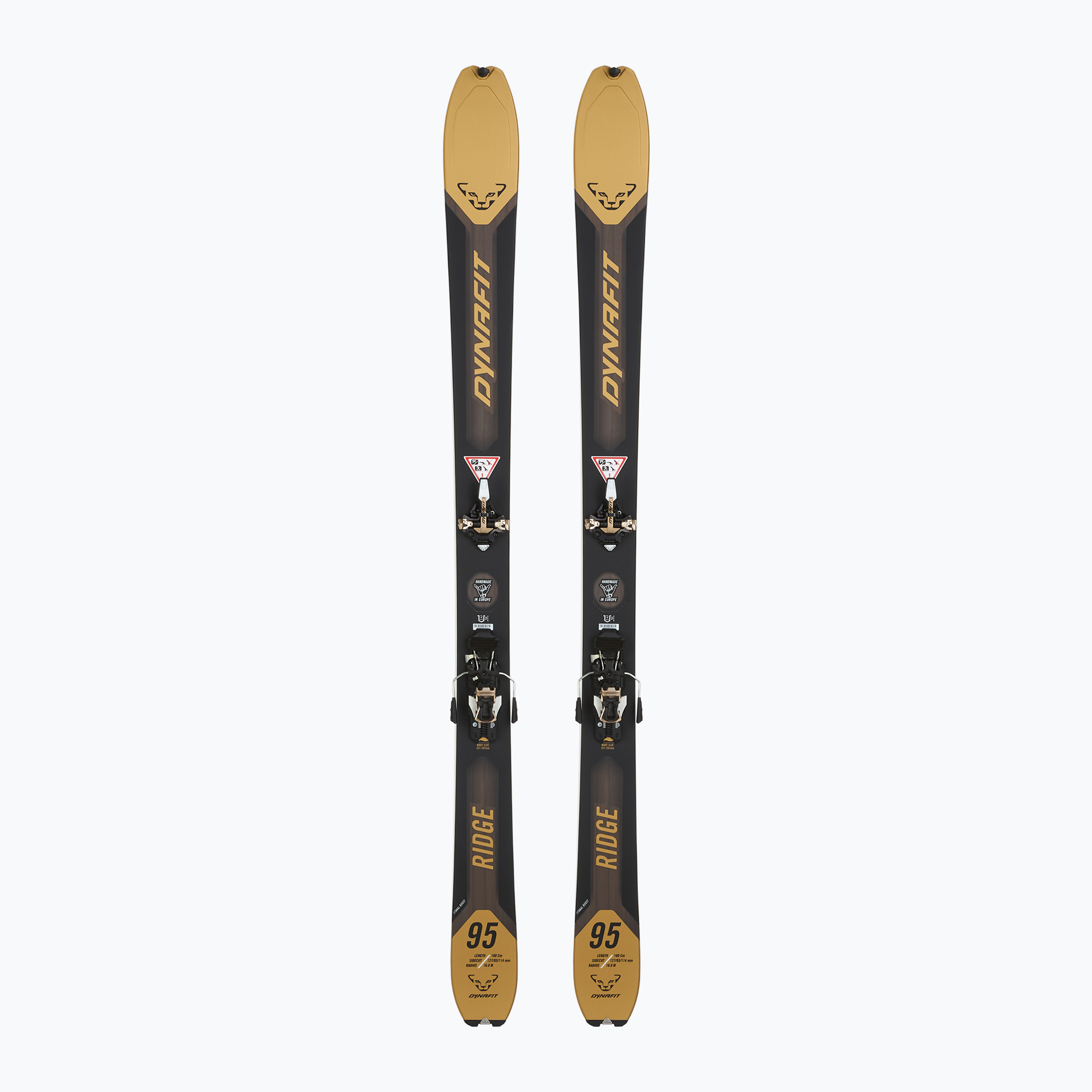 Set sci DYNAFIT Ridge 95 nero/oro