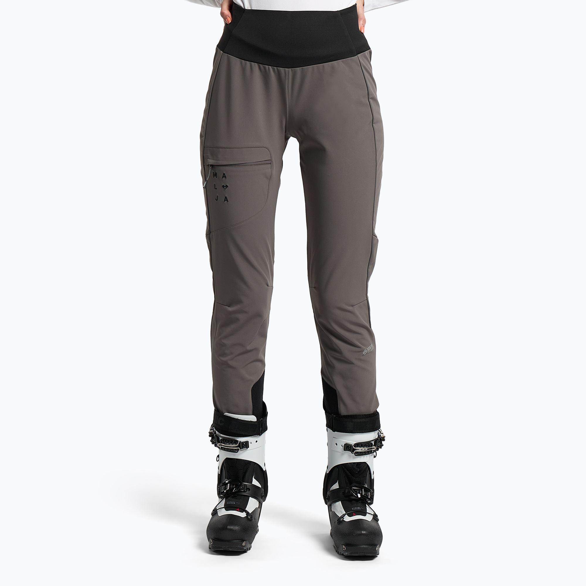 Pantaloni de schi pentru femei Maloja HeatherM, gri, 32112-1-0119 (W'S HeatherM 32112-1-0119)