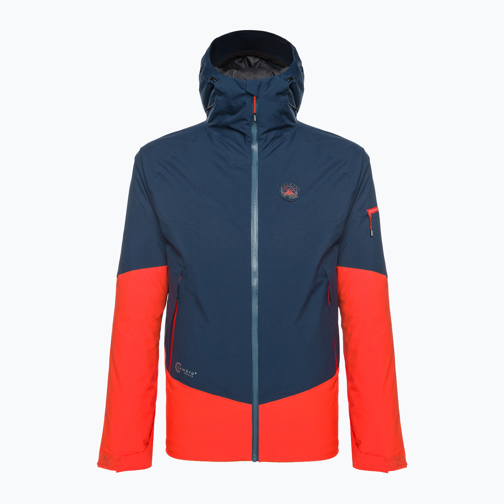 Мъжко ски яке Maloja HallimaschM в тъмносиньо и оранжево 34204-1-8581