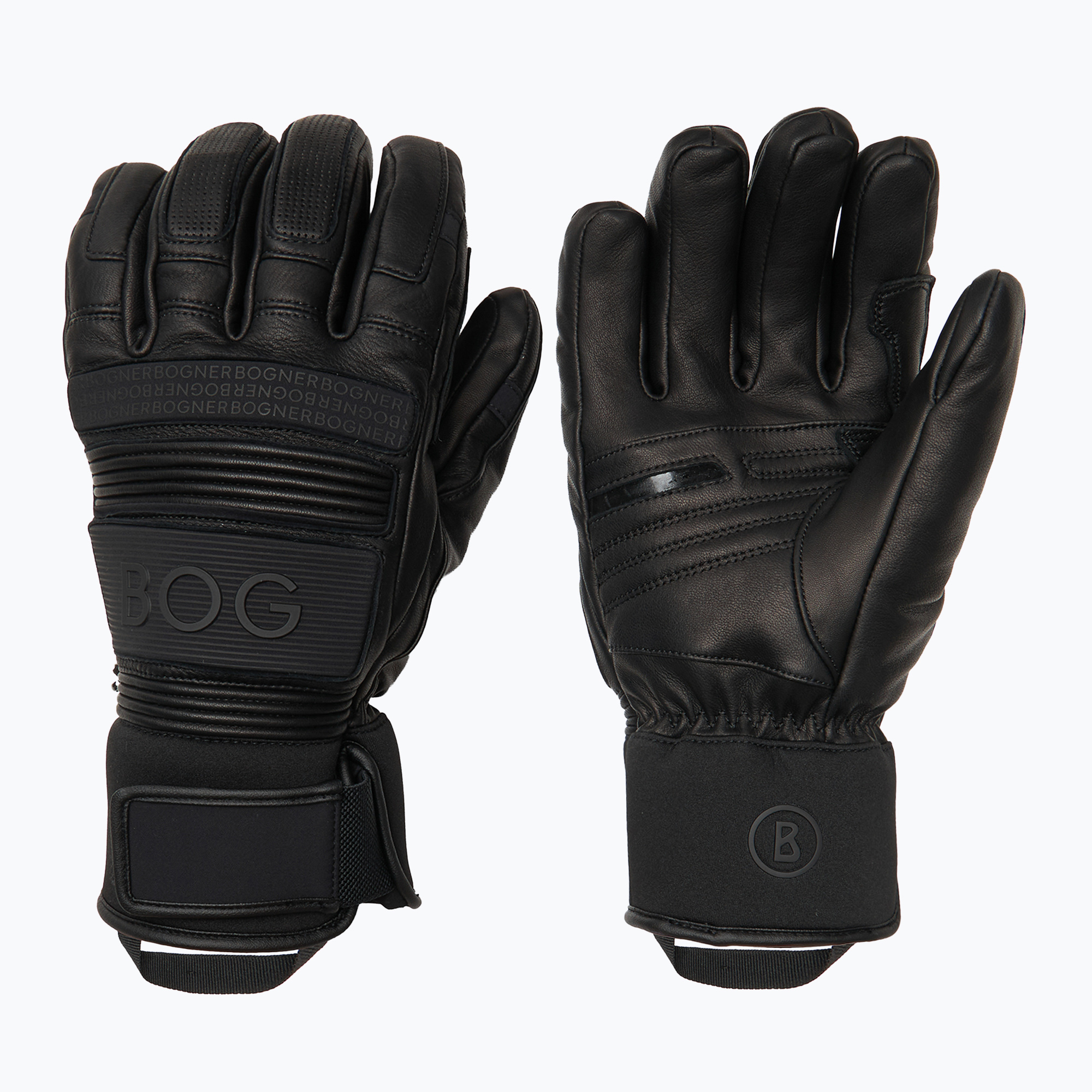 Pánske lyžiarske rukavice BOGNER Silvan black
