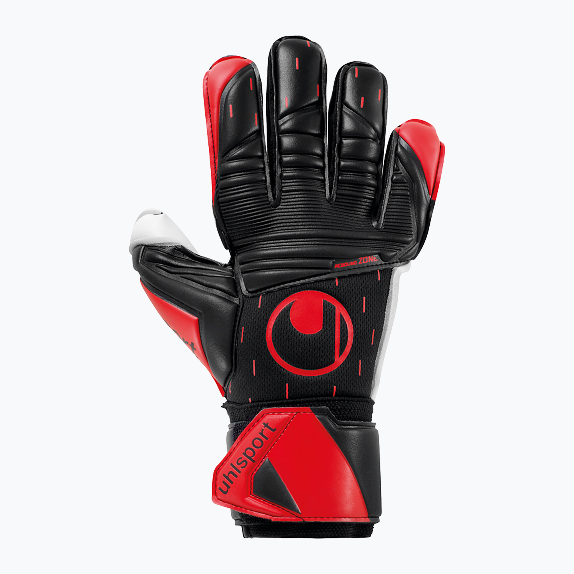 Detské brankárske rukavice uhlsport Classic Absolutgrip black/red/white (Classic Absolutgrip 101132101)