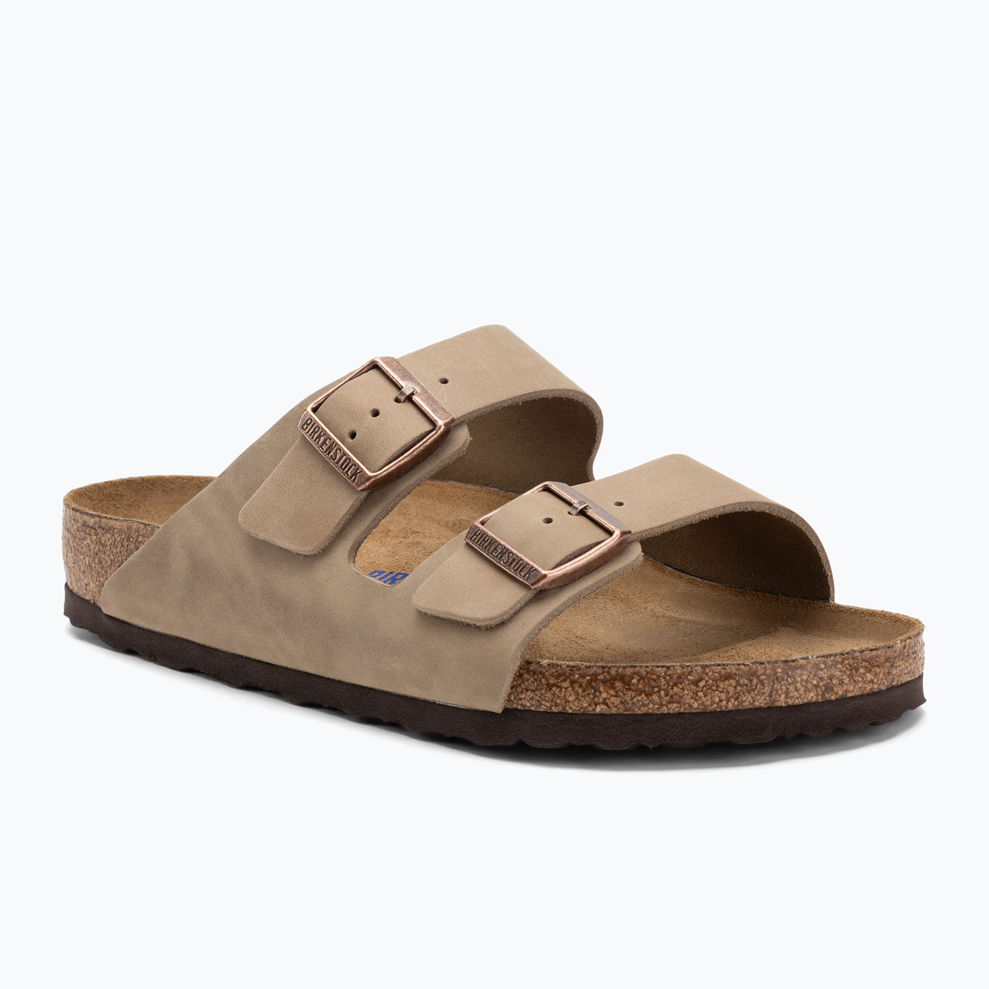 BIRKENSTOCK Arizona LEOI Infradito regolare marrone tabacco (46 EU) (Arizona LEOI Regular 552811)