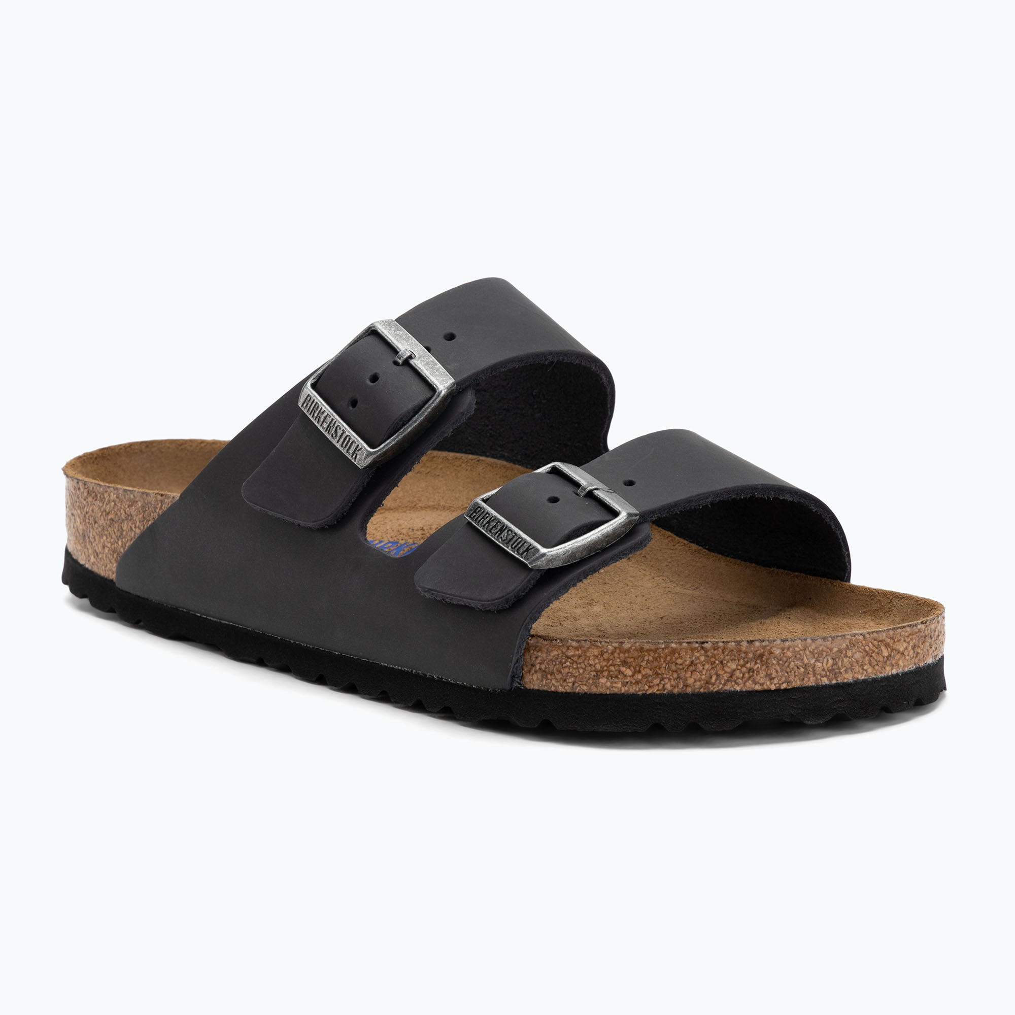 Klapki BIRKENSTOCK Arizona LEOI Regular black 