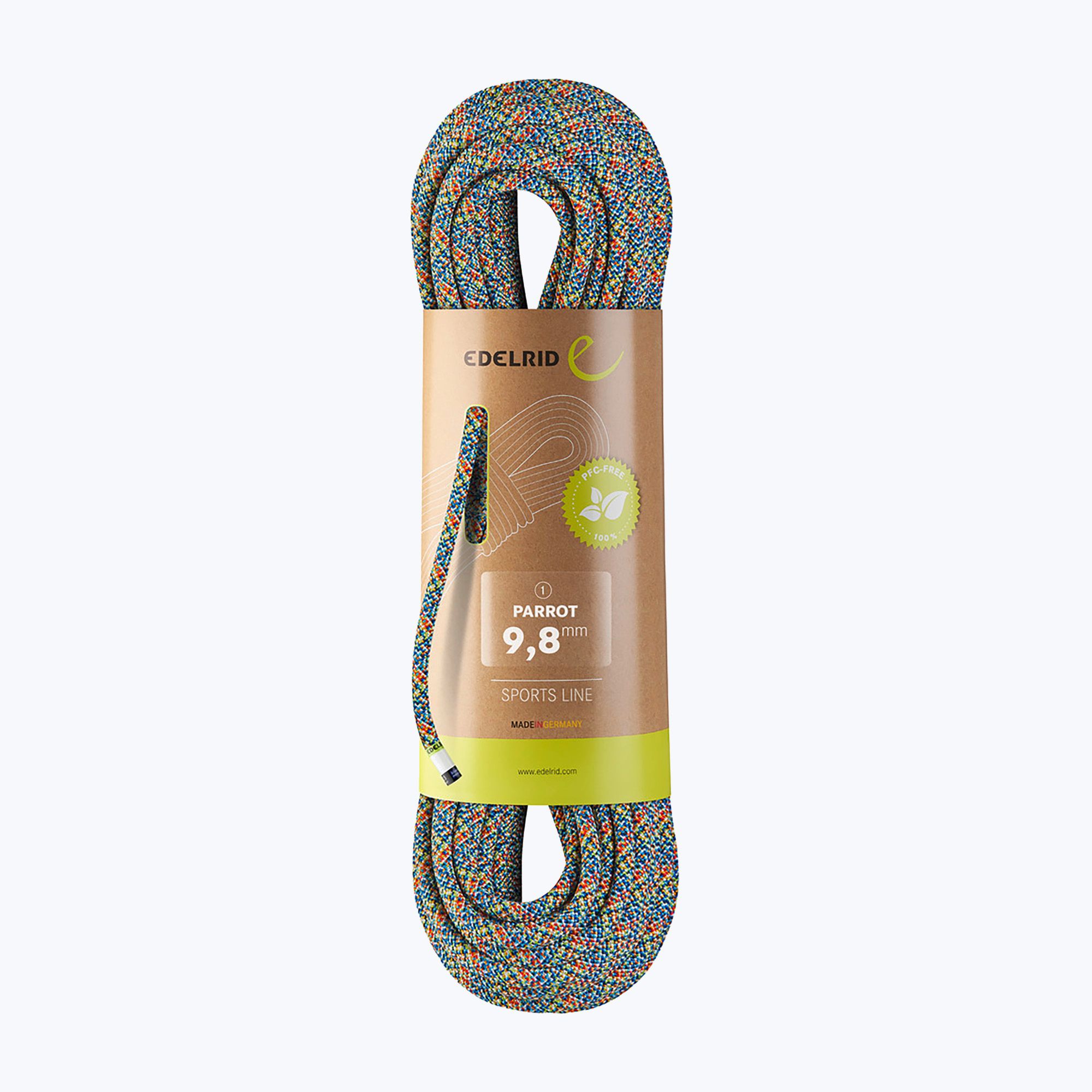 Lina wspinaczkowa EDELRID Parrot 9.8 assorted colours 