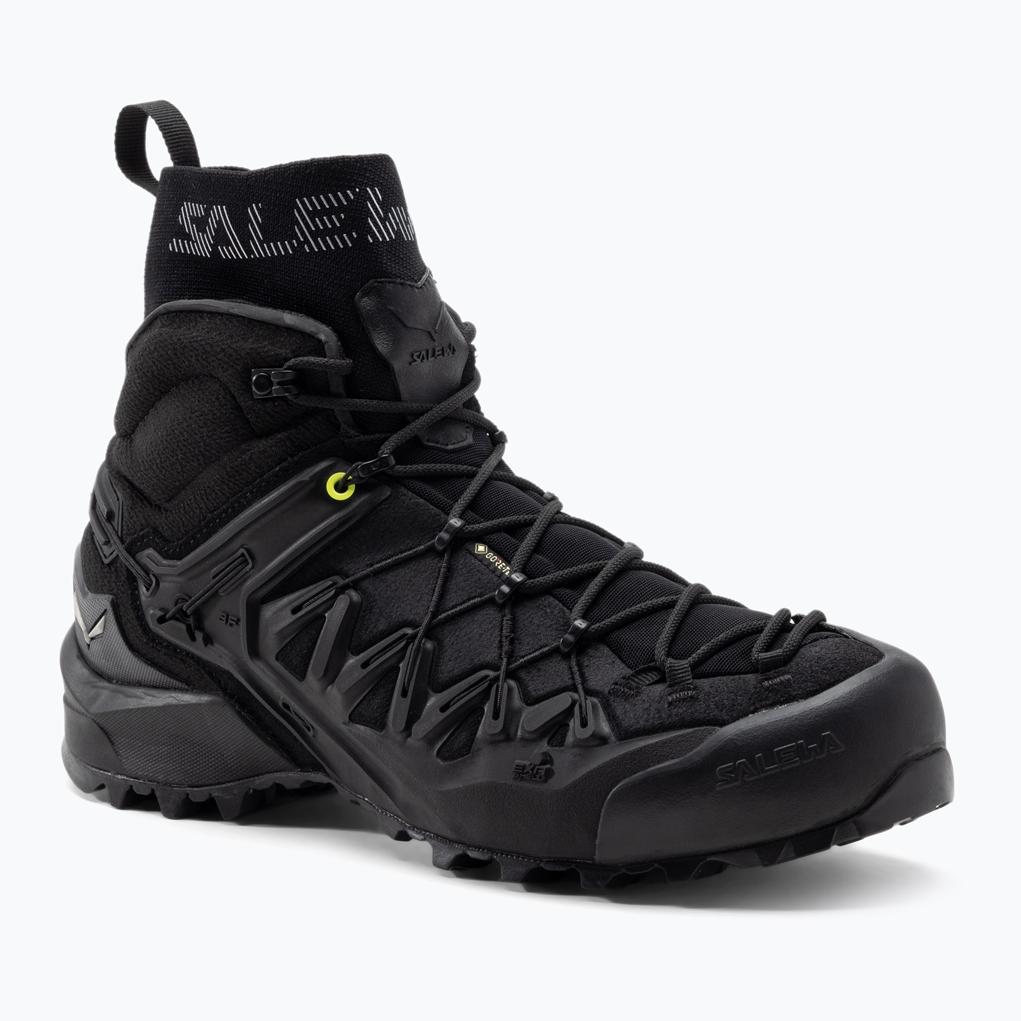 Buty podejściowe męskie Salewa Wildfire Edge Mid GTX black/black 