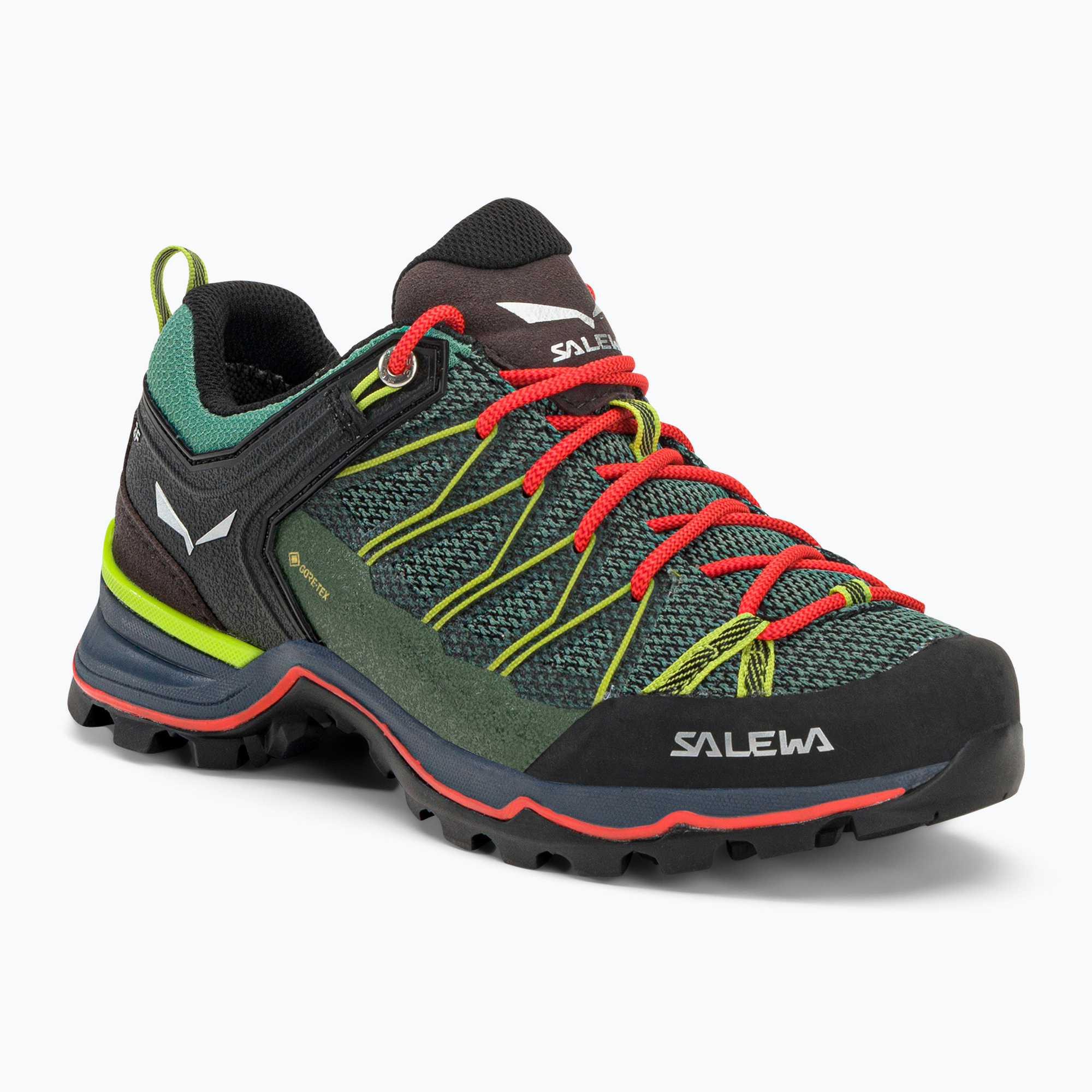 Buty trekkingowe damskie Salewa MTN Trainer Lite GTX feld green/fluo coral 