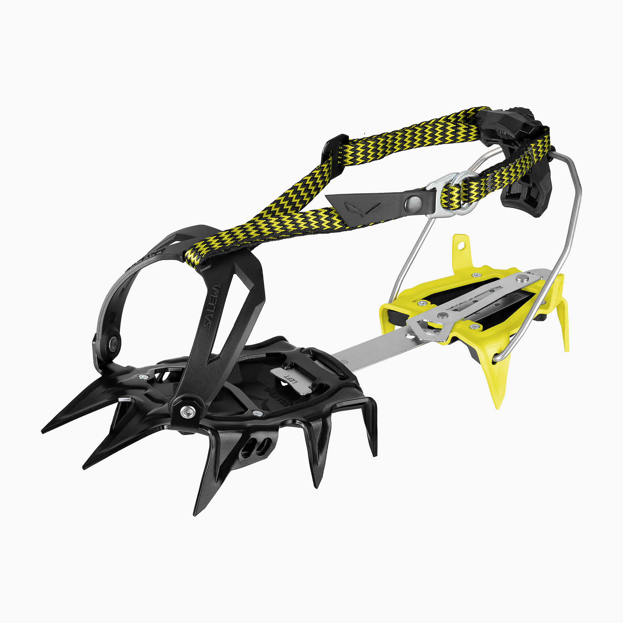 Raki półautomatyczne Salewa Alpinist Combi black/yellow 
