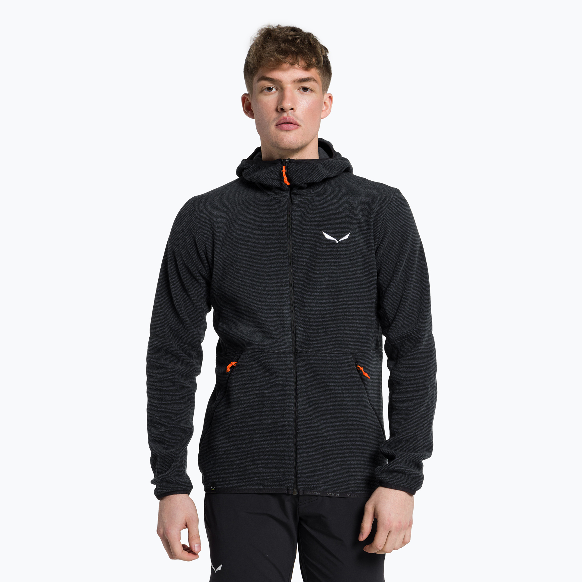 Bluza trekkingowa męska Salewa Nuvolo PL black out melange 
