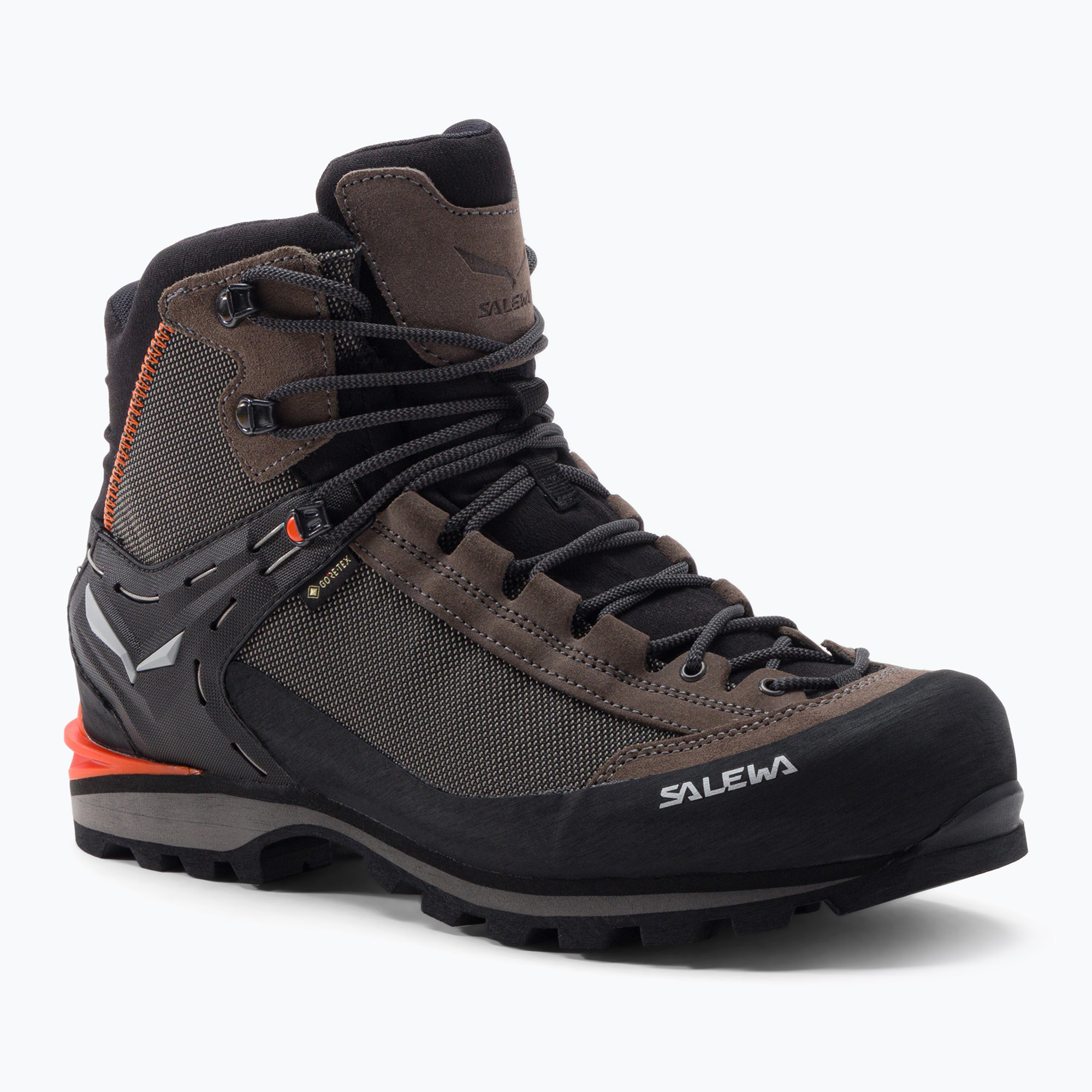 Buty wysokogórskie męskie Salewa Crow GTX wallnut/fluo orange 
