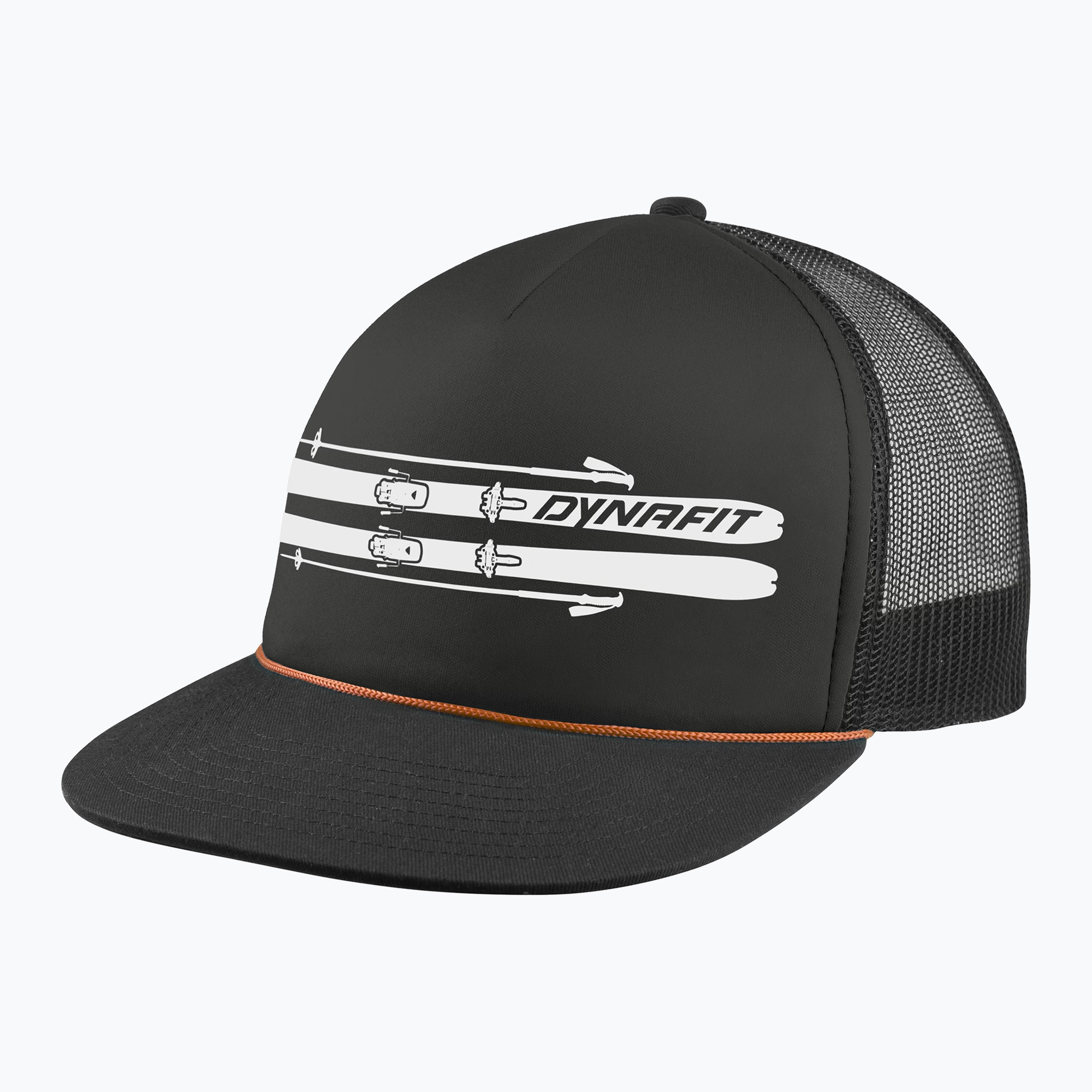 Czapka z daszkiem DYNAFIT Graphic Trucker black out/skis 