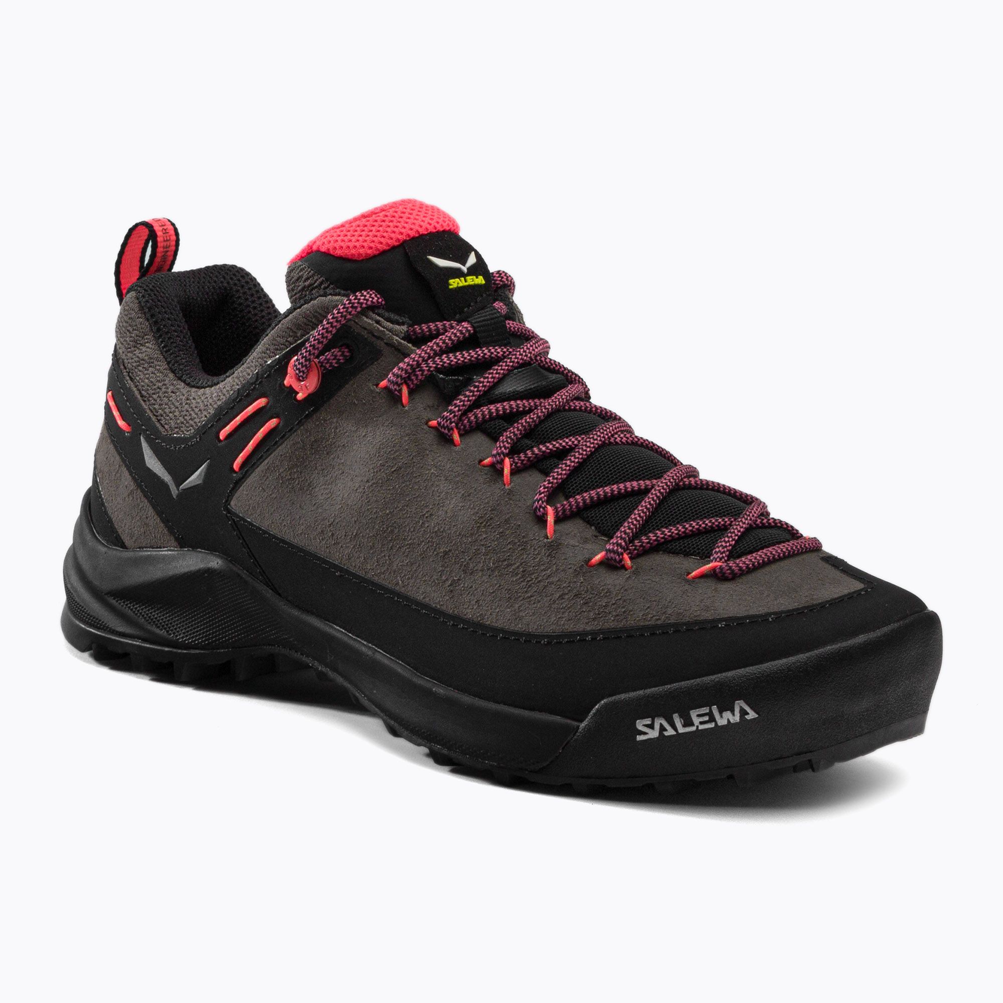 Buty podejściowe damskie Salewa Wildfire Leather bungee cord/black 