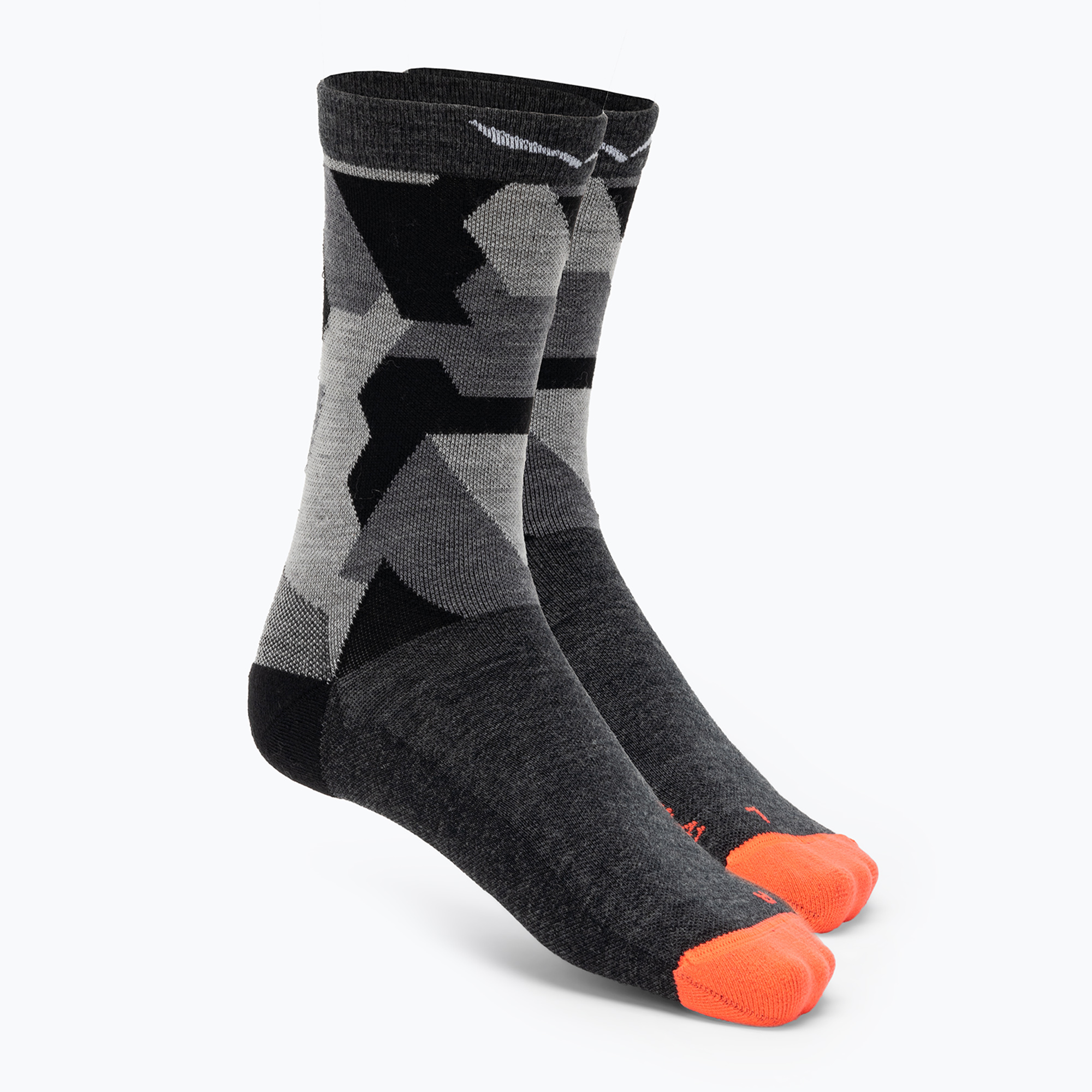 Skarpety damskie Salewa Pedroc Camo AM Crew black out 