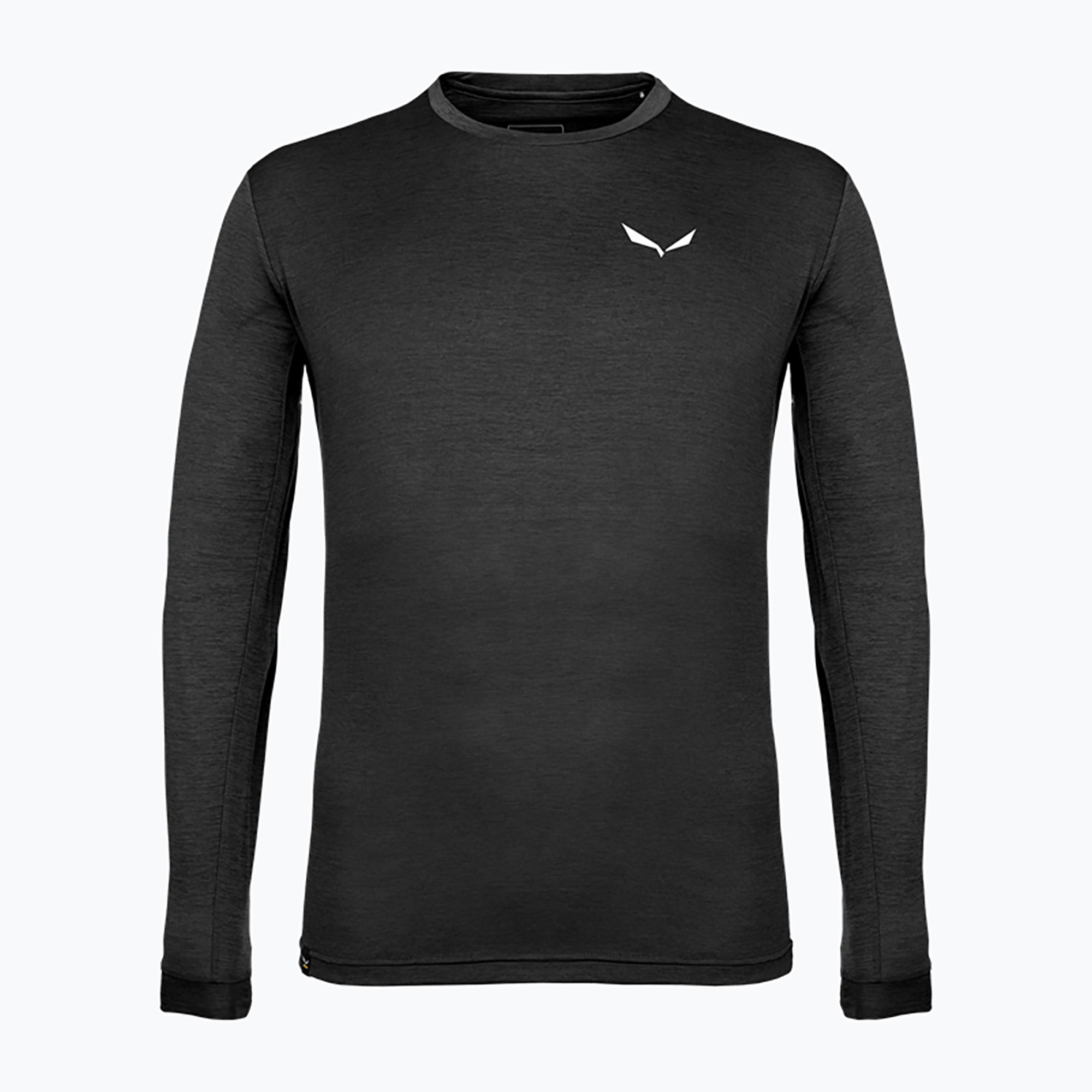 Longsleeve trekkingowy męski Salewa Puez Melange Dry black out melange 