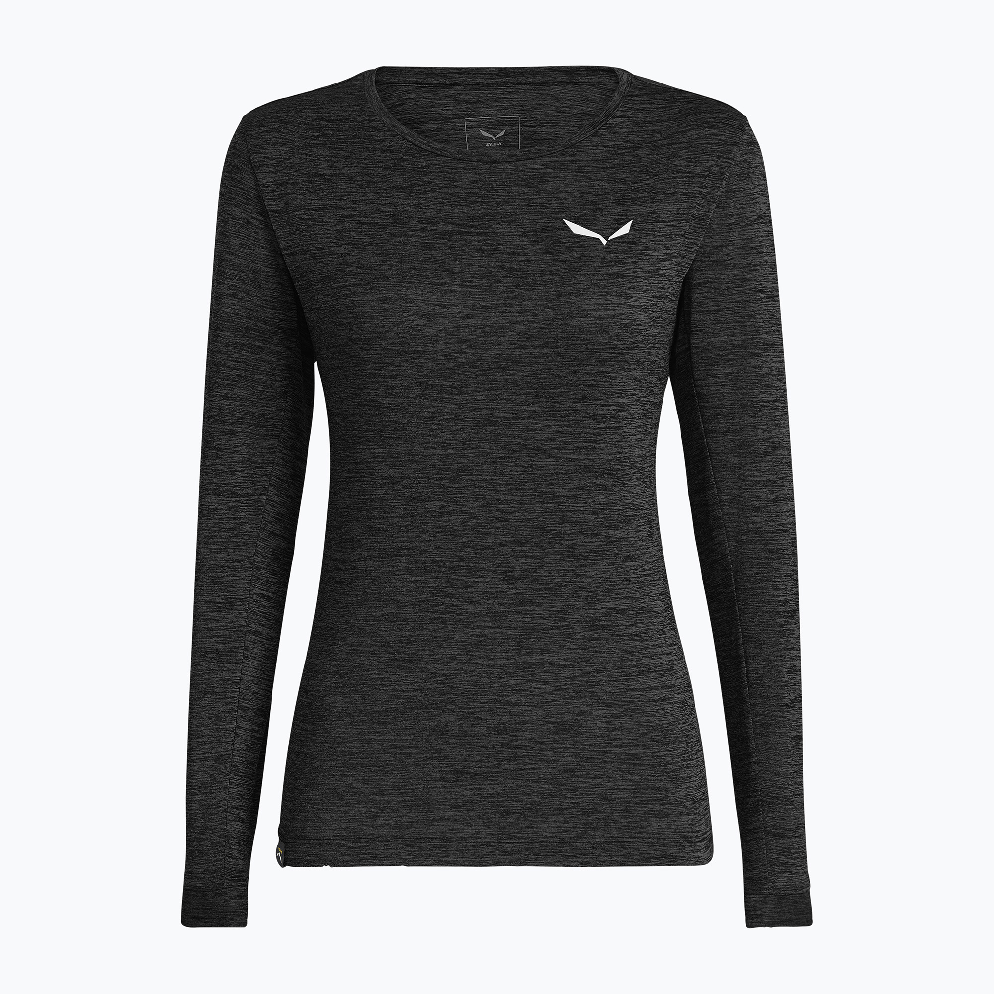 Longsleeve trekkingowy damski Salewa Puez Melange Dry black out melange 