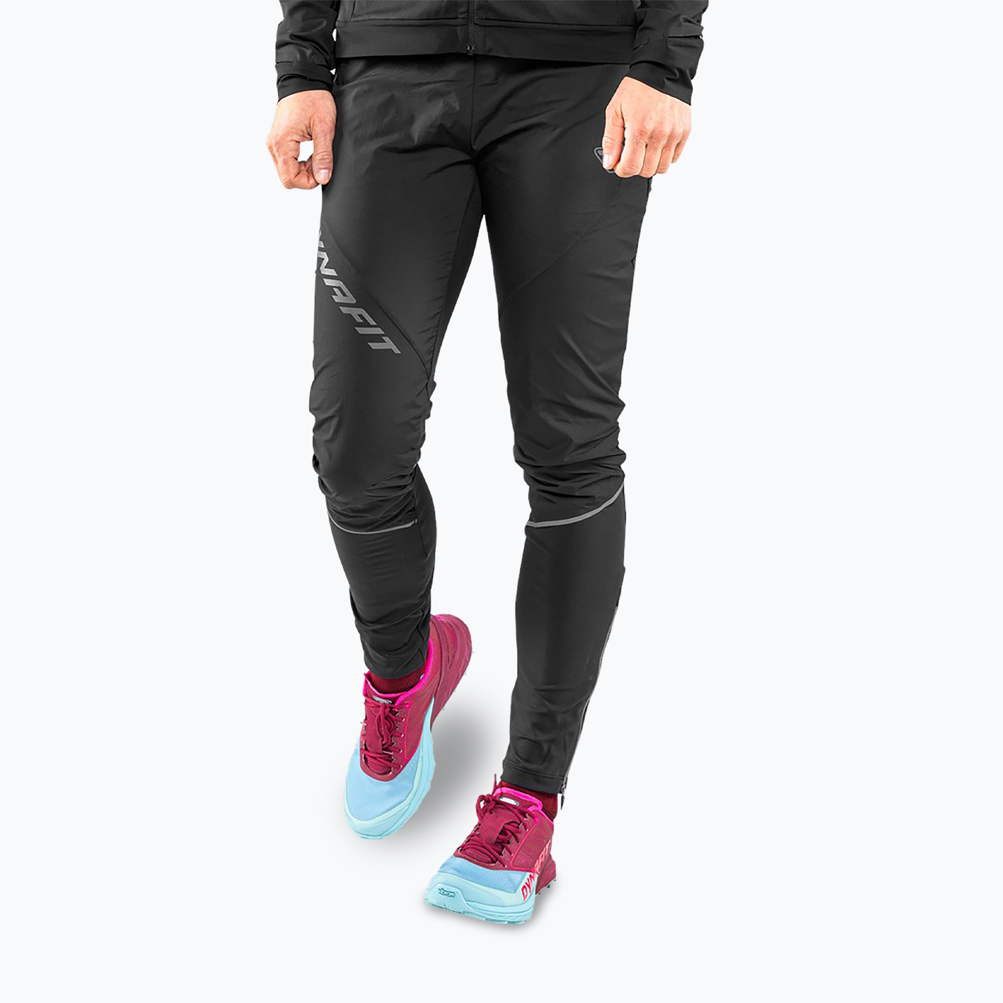 Spodnie do biegania damskie DYNAFIT Alpine Hybrid black out magnet 