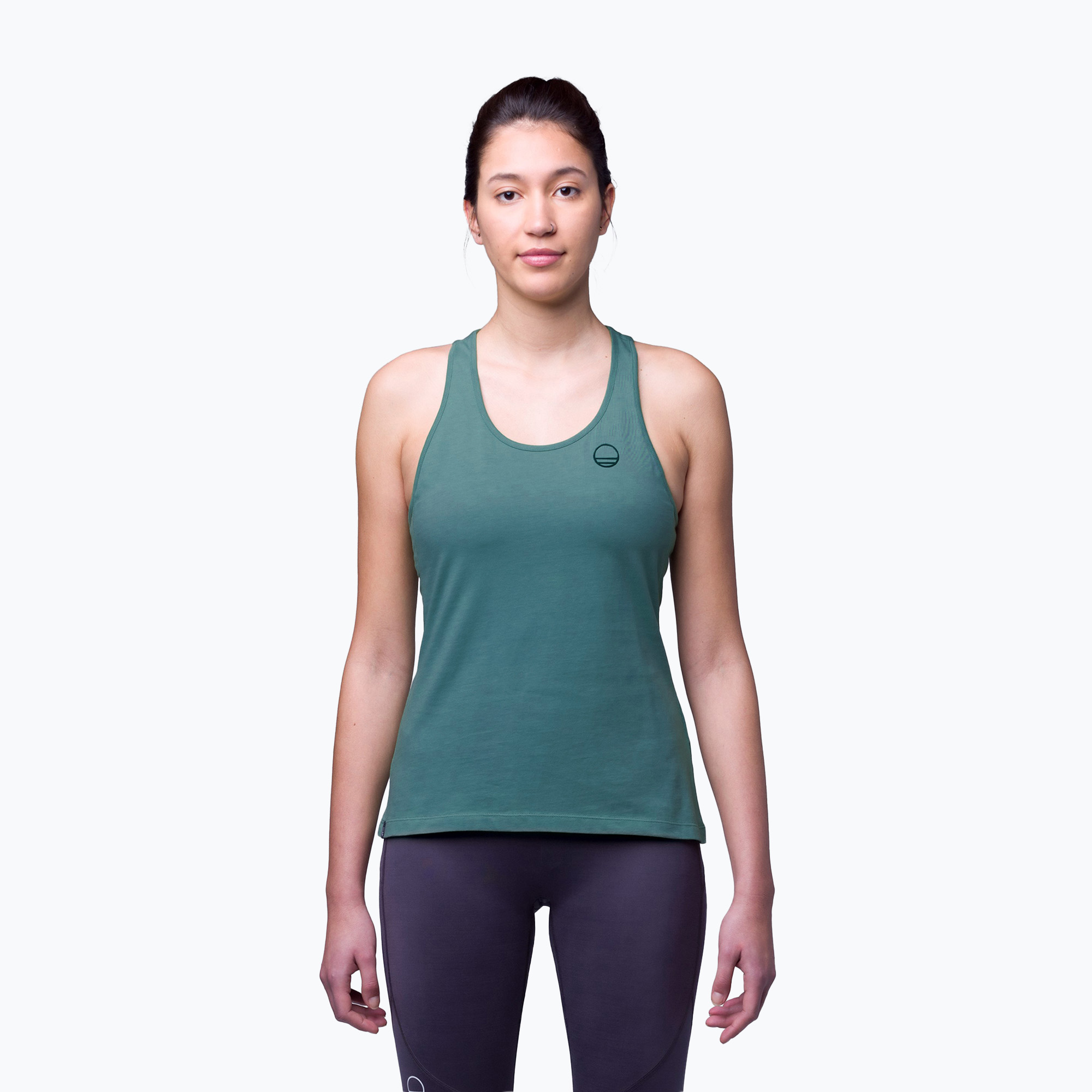 Maglietta da arrampicata Wild Country Session 2 Tank deepwater da donna (XS) (Session 2 Tank 3370 40-0000095234)