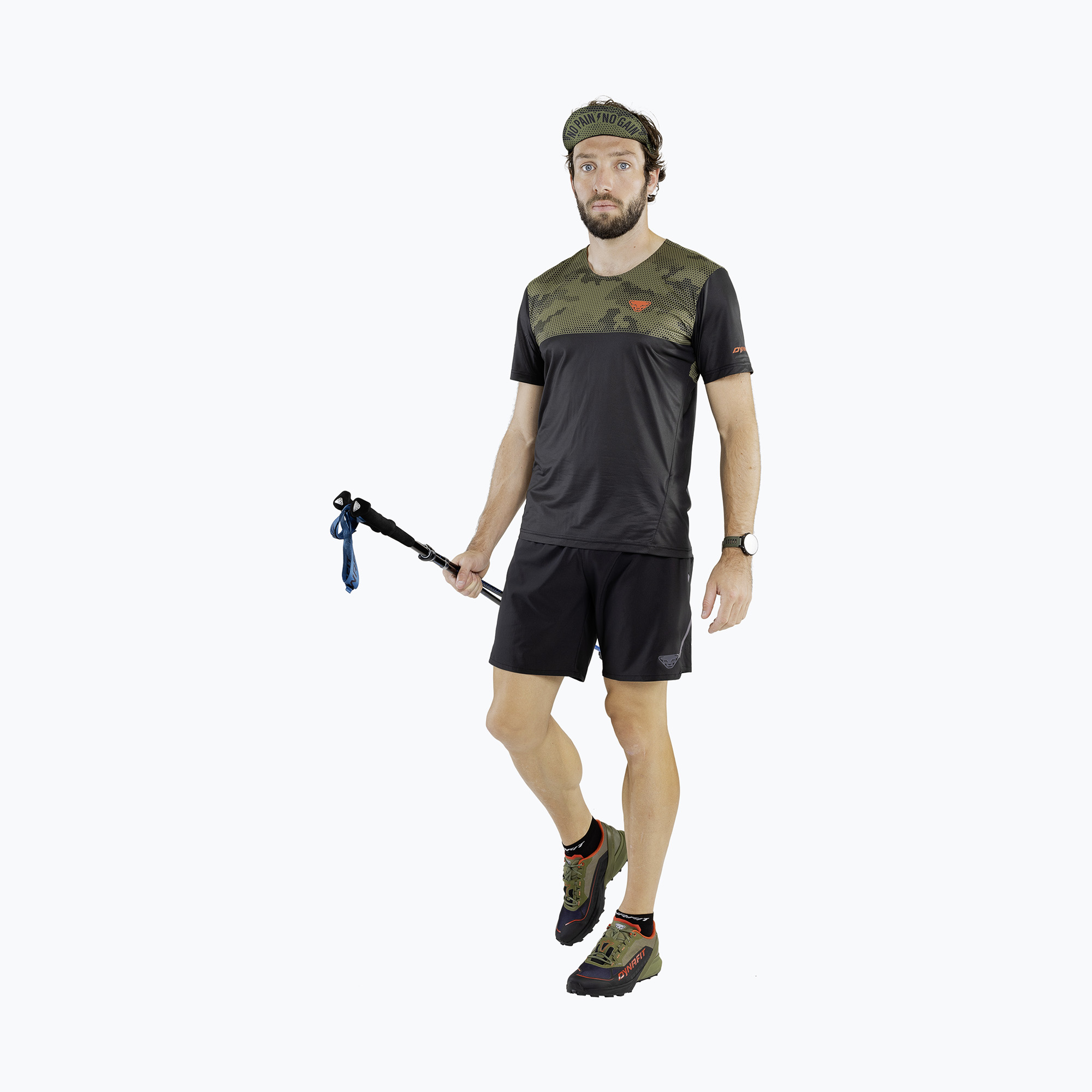 Spodenki do biegania męskie DYNAFIT Alpine Pro 2IN1 black out 
