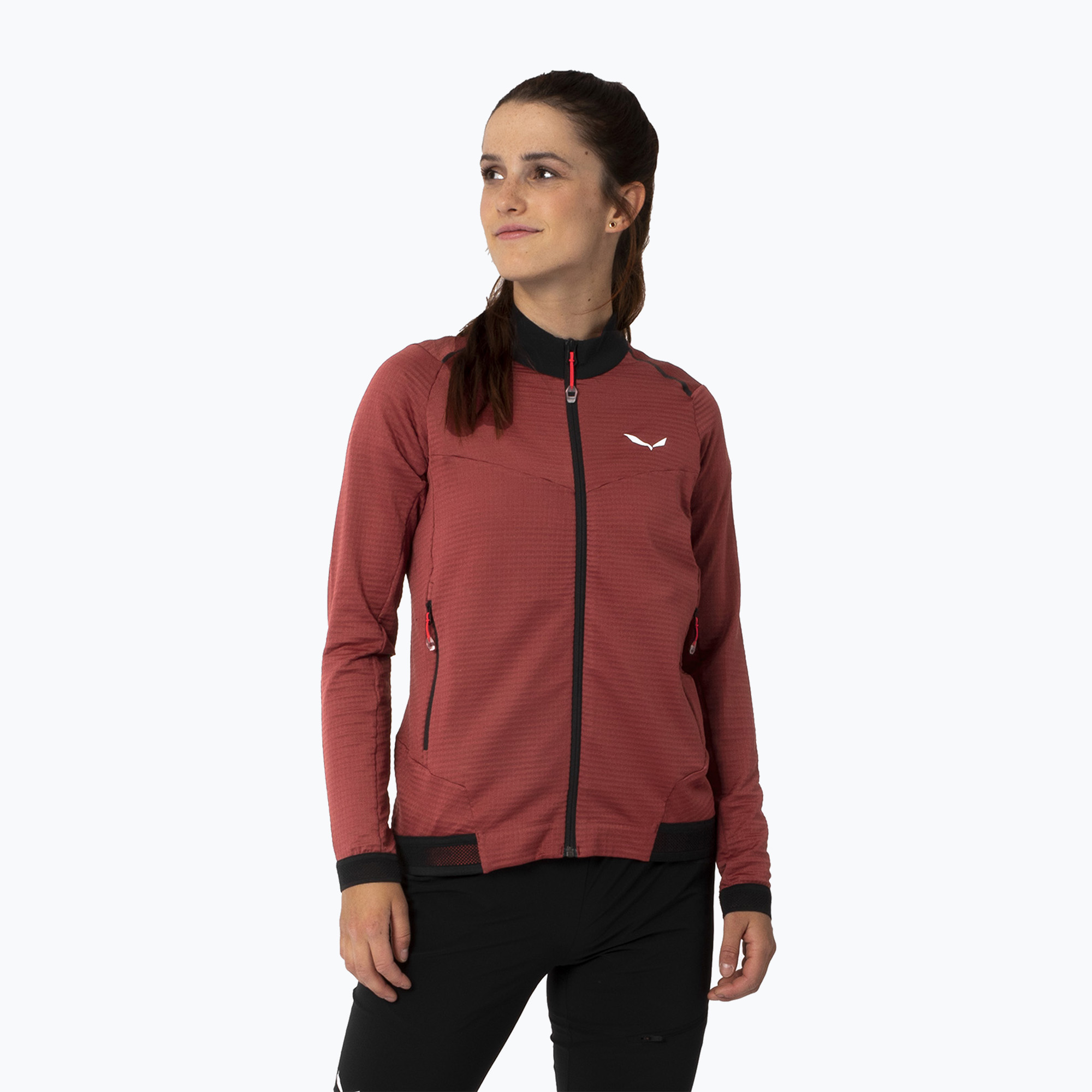 Bluza trekkingowa damska Salewa Pedroc PL 2 syrah 