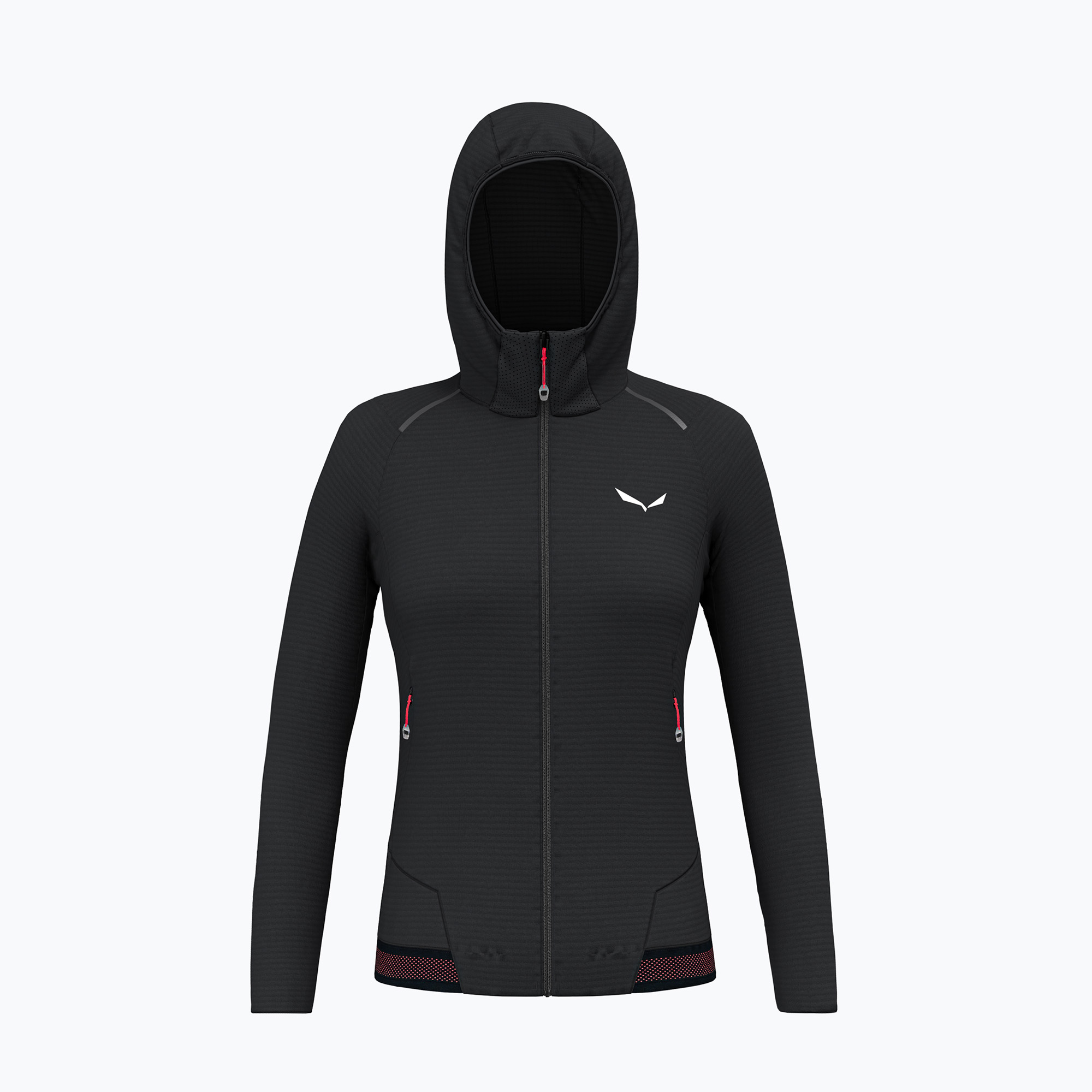 Bluza trekkingowa damska Salewa Pedroc PL Hooded black out 