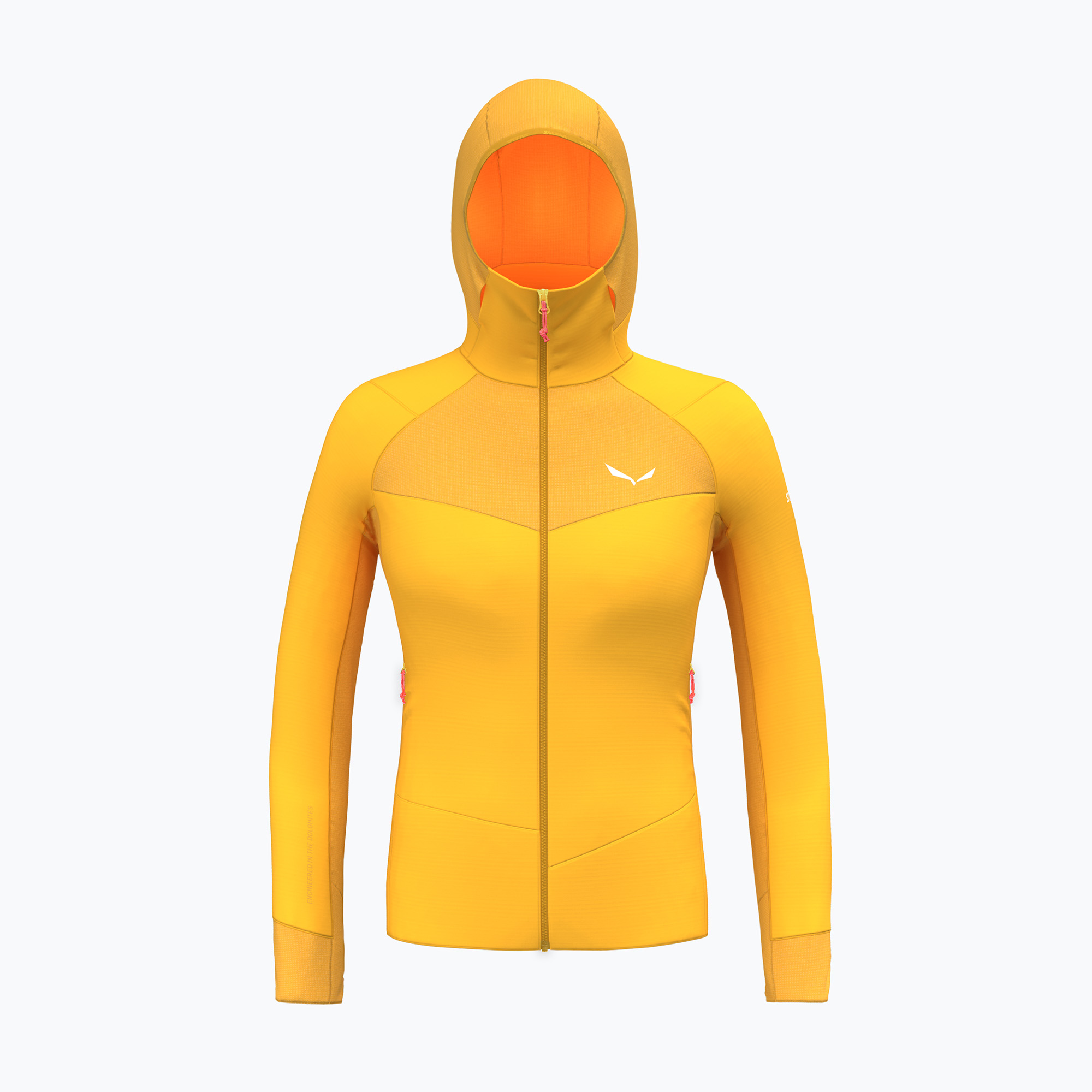 Bluza trekkingowa damska Salewa Agner PL Hooded gold 