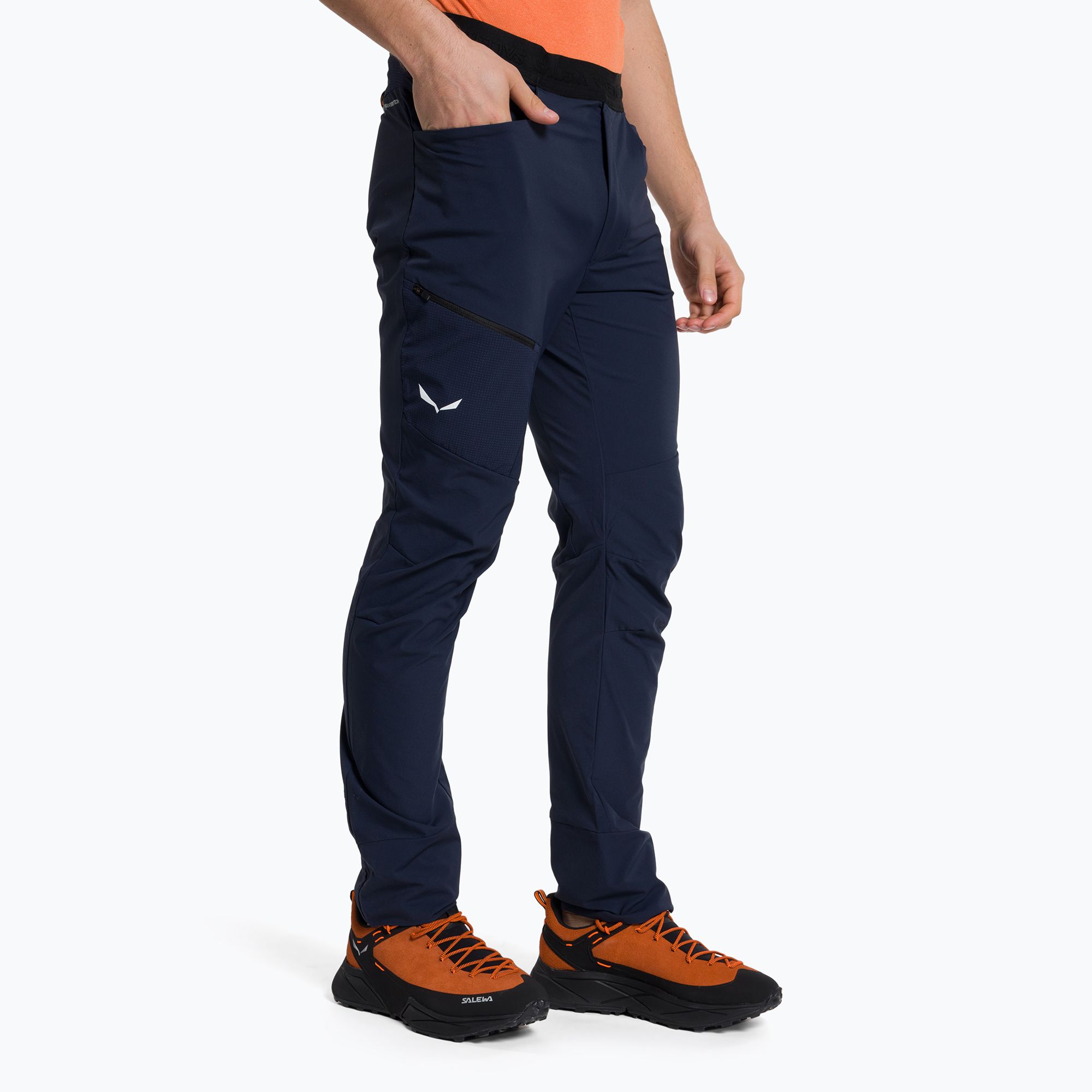 Spodnie trekkingowe męskie Salewa Agner Light 2 DST navy blazer 