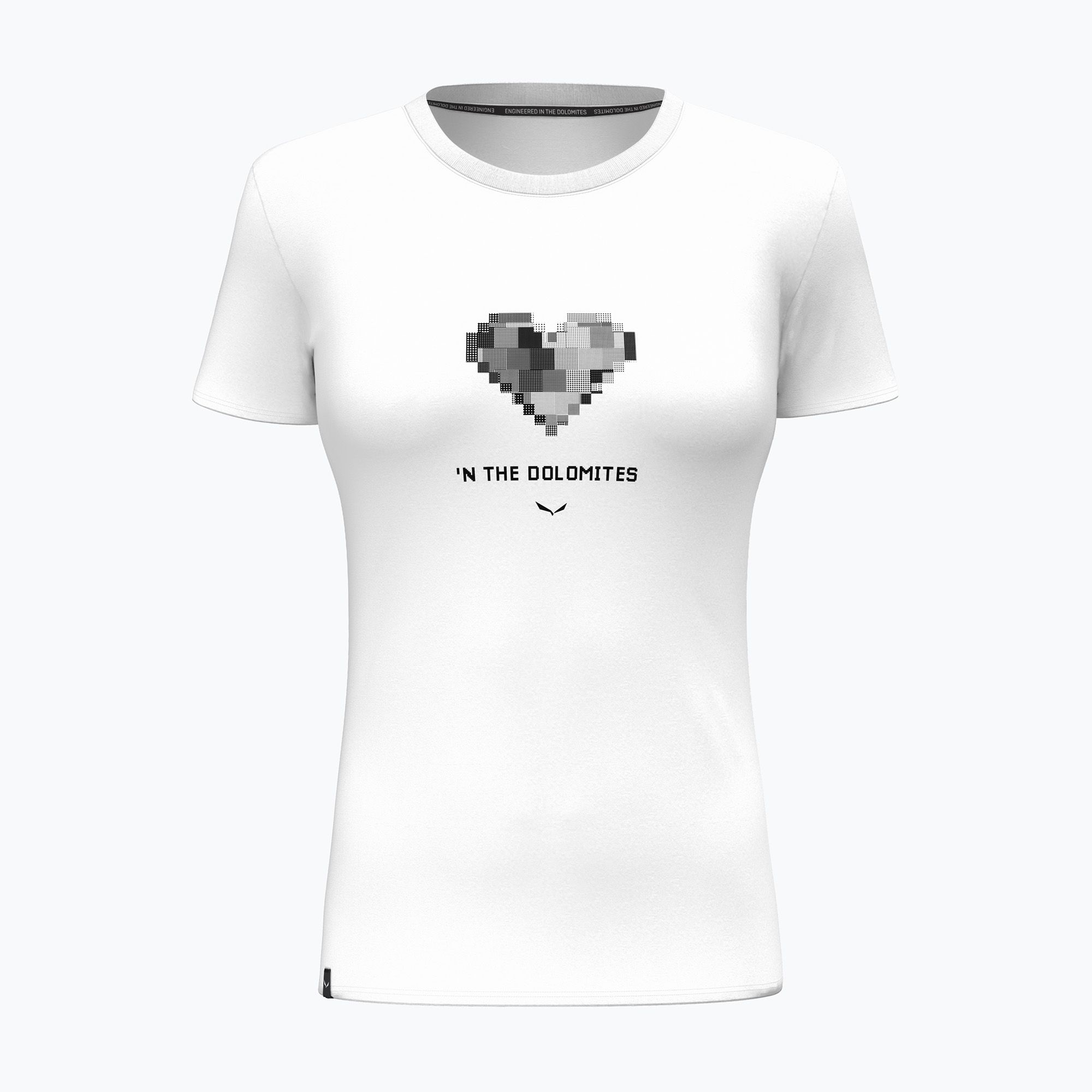Koszulka damska Salewa Pure Heart Dry white 