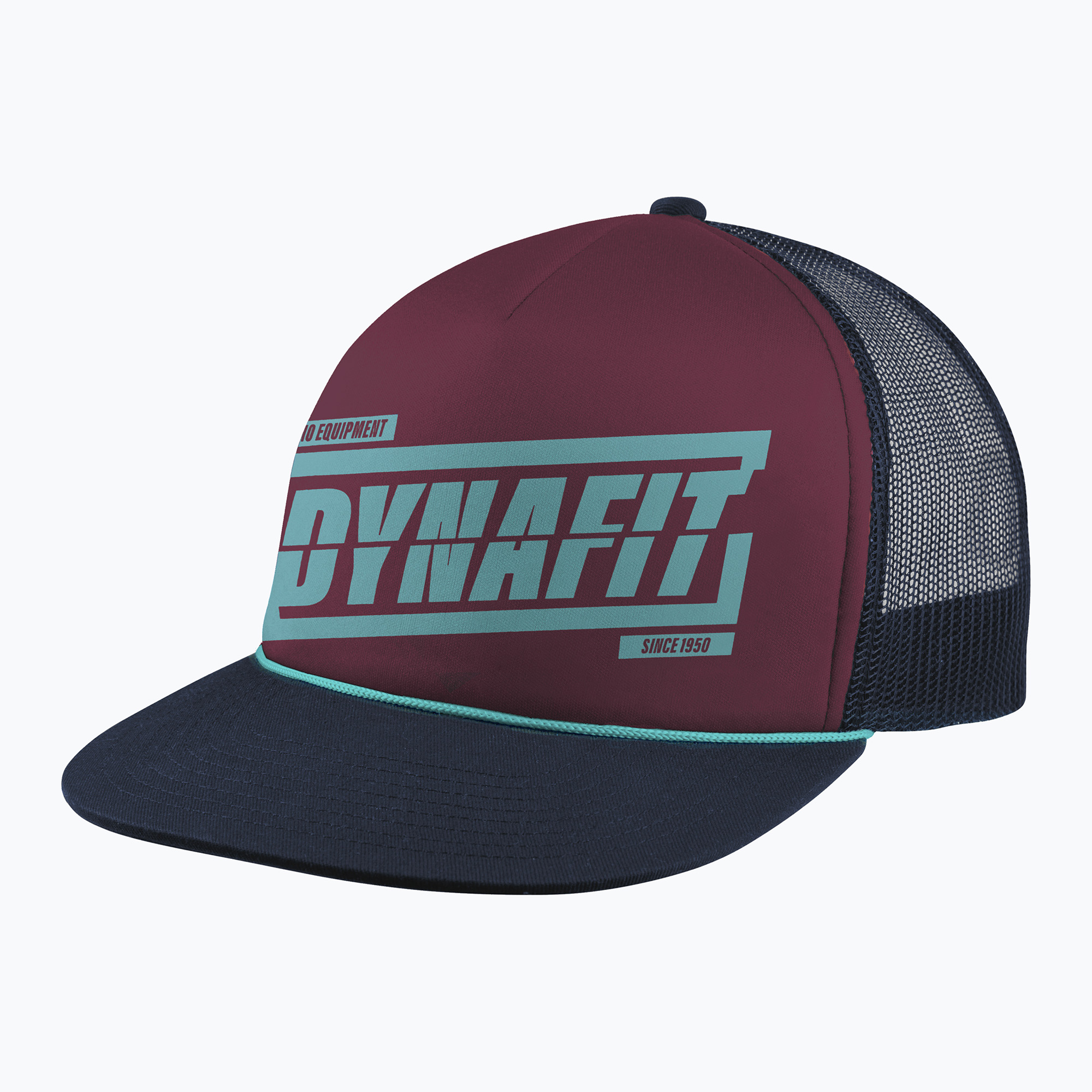 Czapka z daszkiem DYNAFIT Graphic Trucker burgundy 