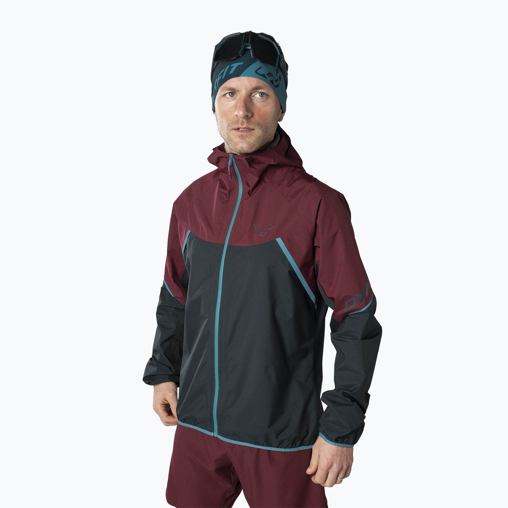 Kurtka do biegania męska DYNAFIT Alpine GTX burgundy 
