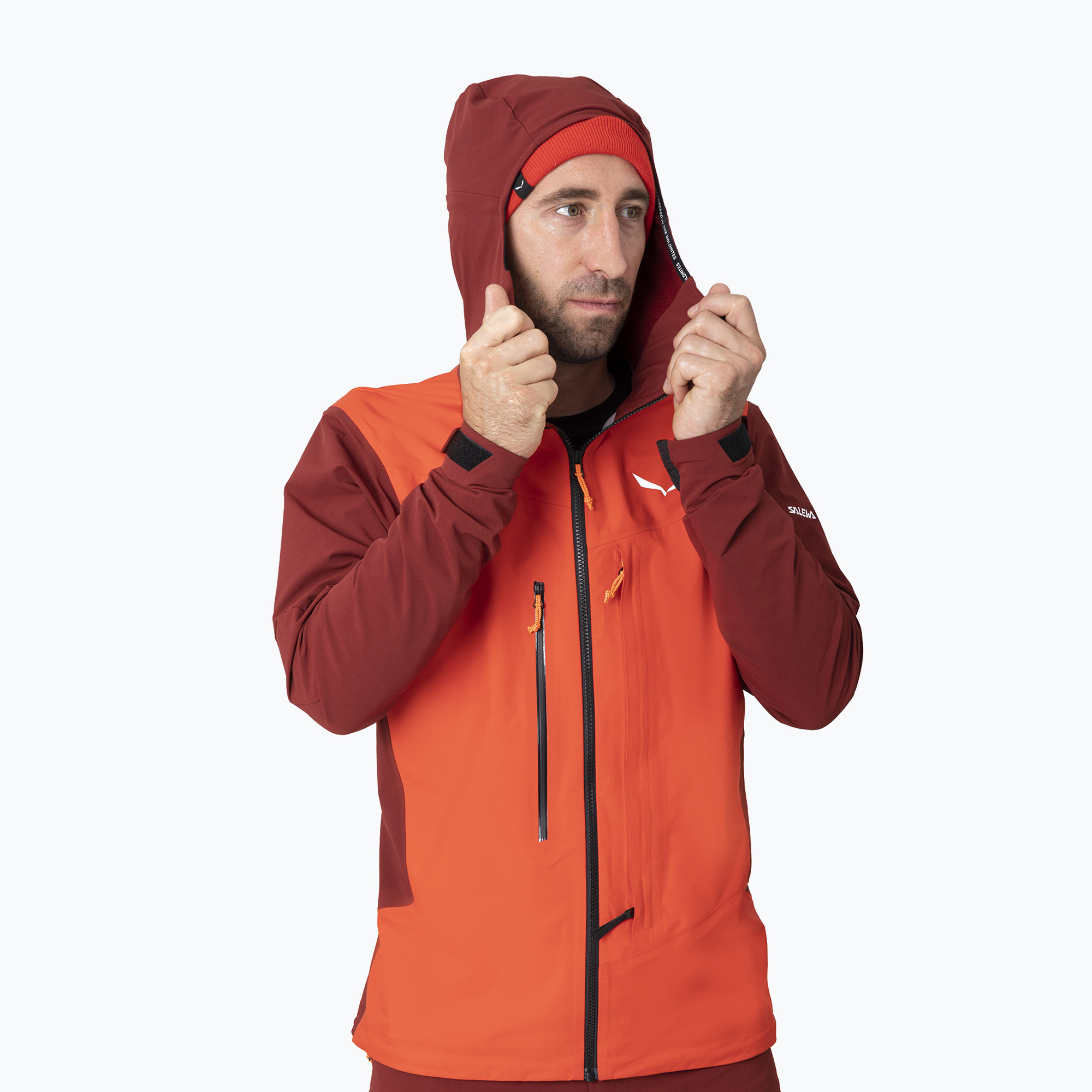 Мъжко софтшел яке Salewa Sella DST Hyb syrah/1500