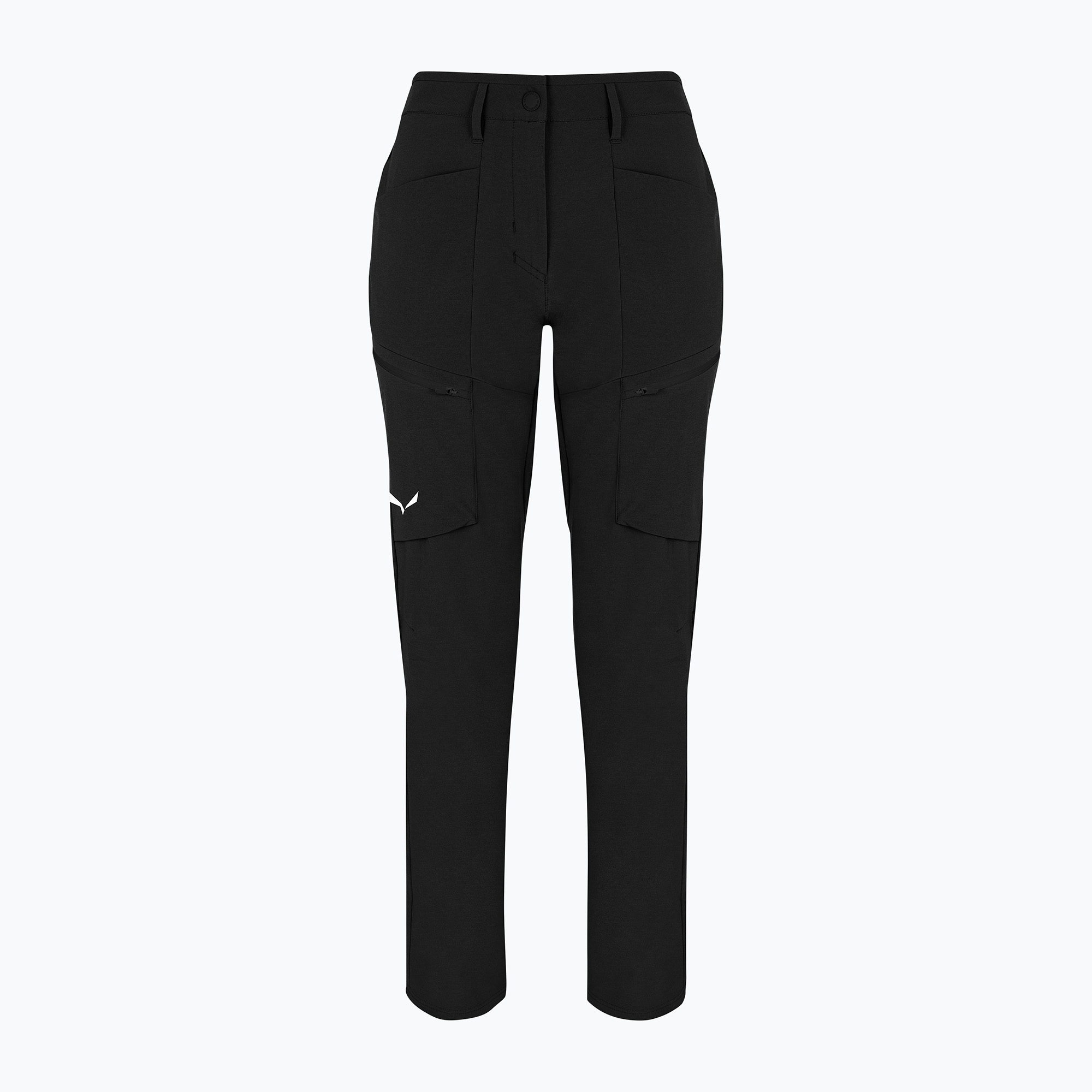 Spodnie softshell damskie Salewa Puez DST Cargo black out 