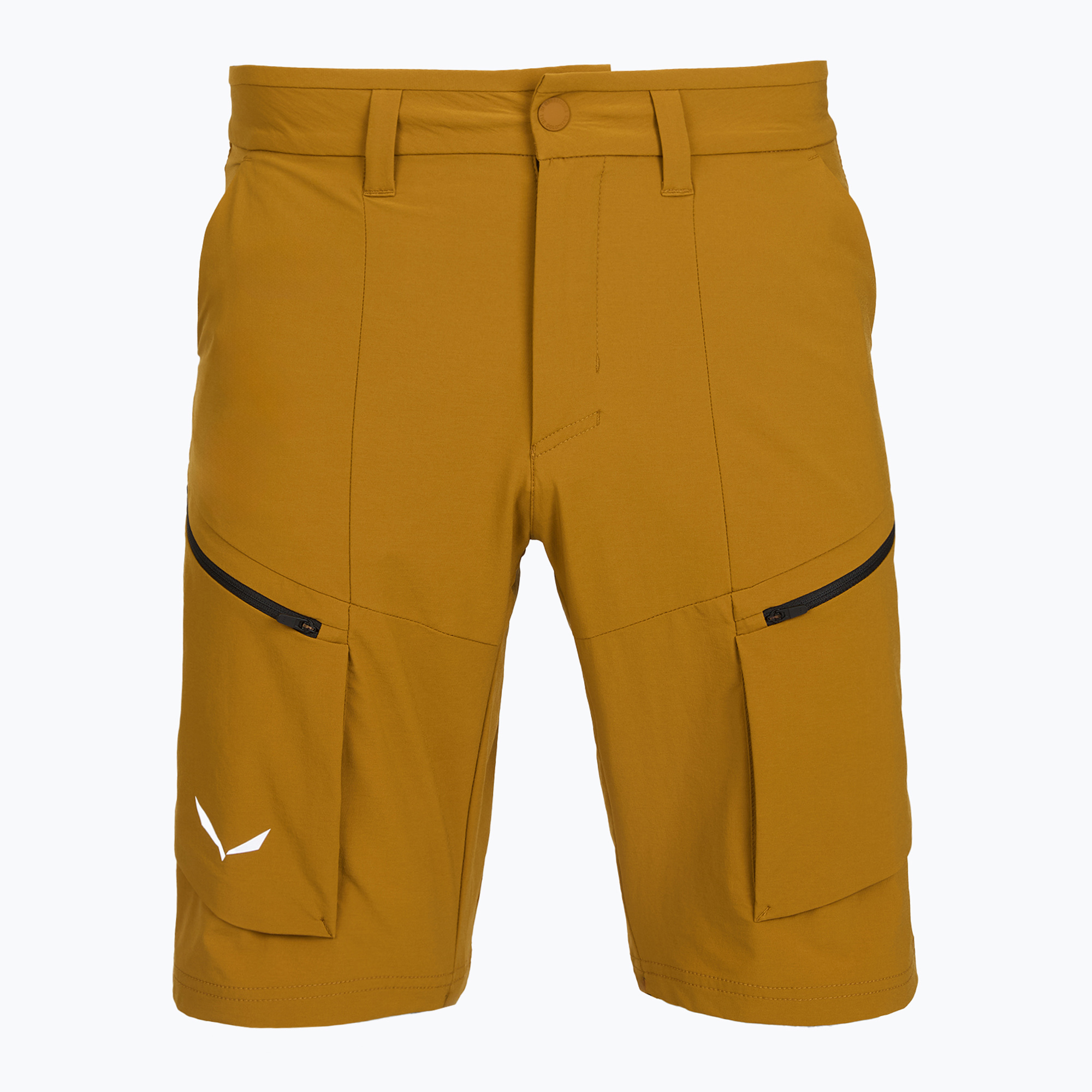 Мъжки къси панталони за трекинг Salewa Puez DST Cargo golden brown