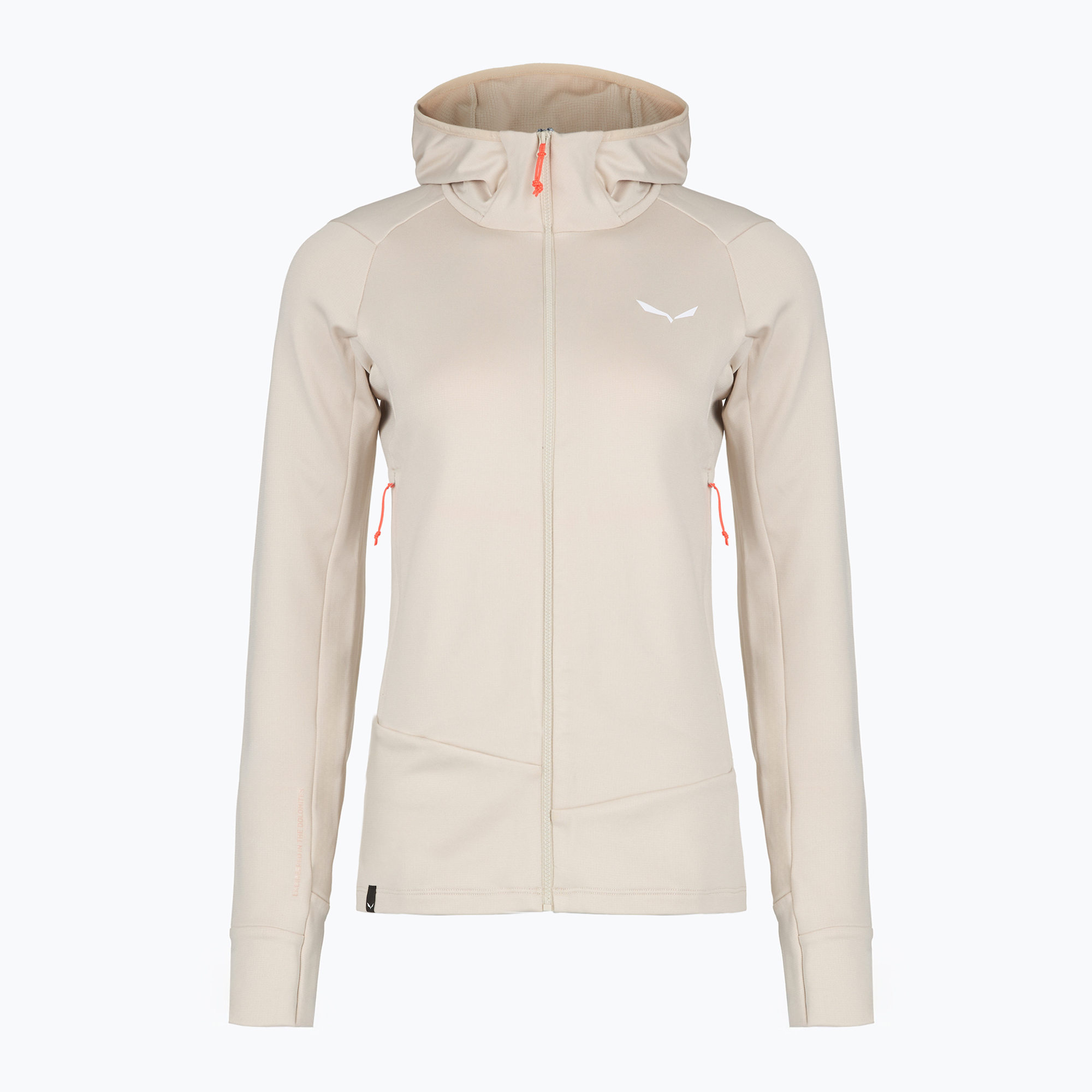 Дамски суитшърт за трекинг Salewa Puez PL Hooded oatmeal