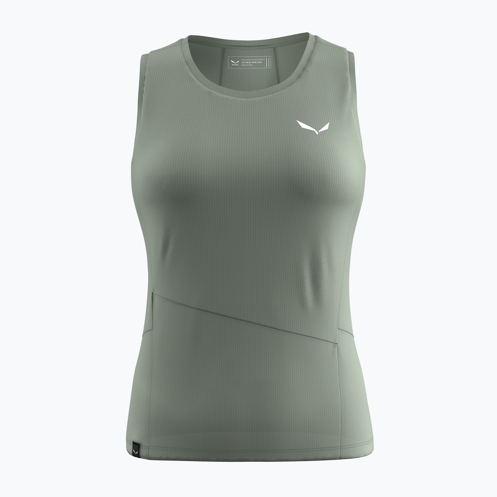 Koszulka trekkingowa damska Salewa Puez Sporty Dry Tank shadow 