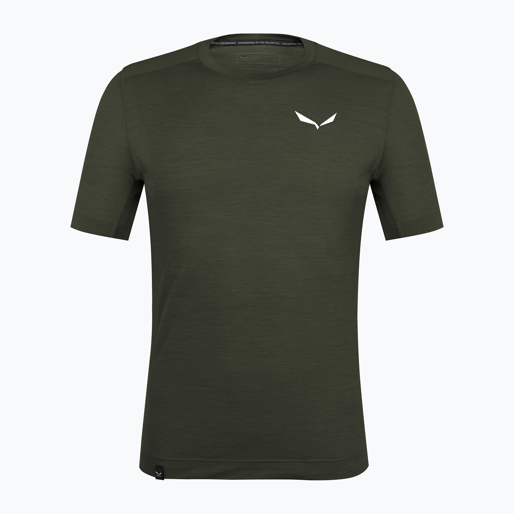 Koszulka męska Salewa Agner dark olive 