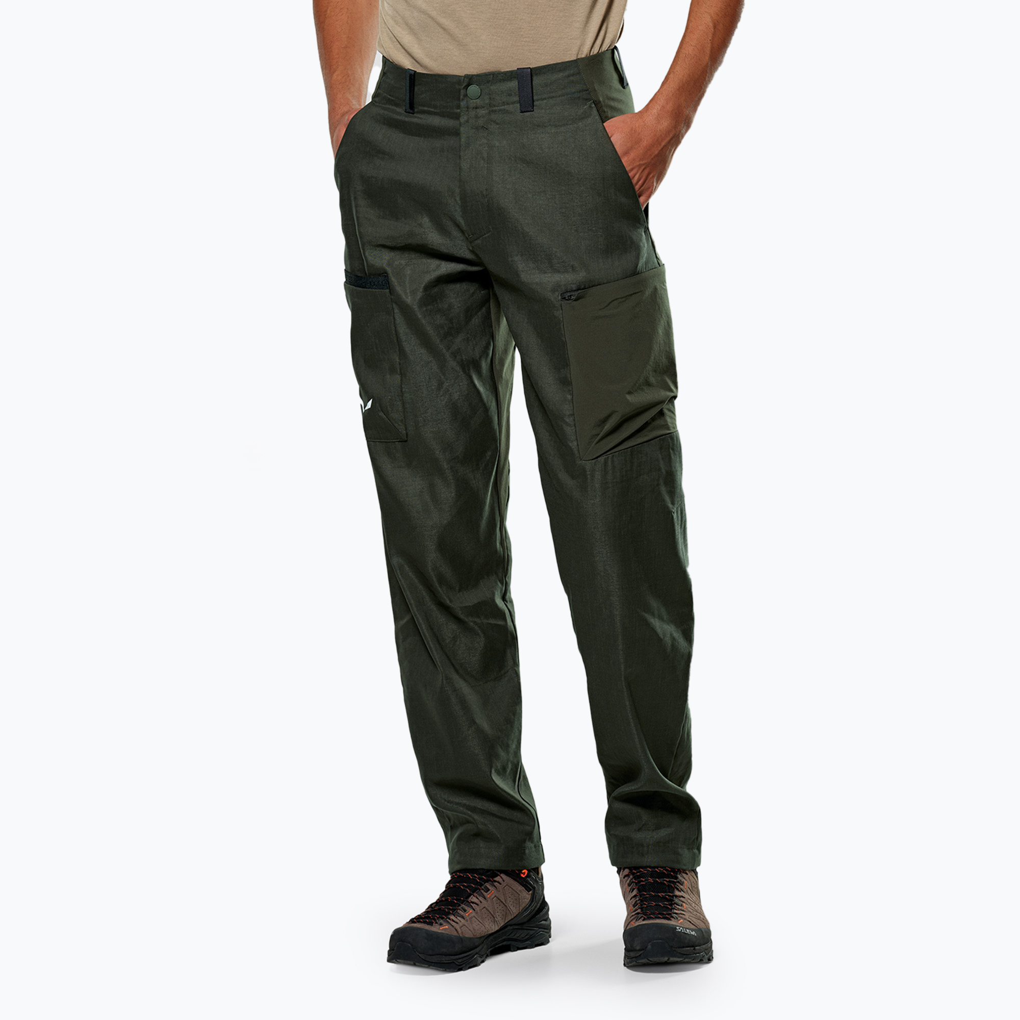 Spodnie trekkingowe męskie Salewa Puez Hemp Dst dark love 