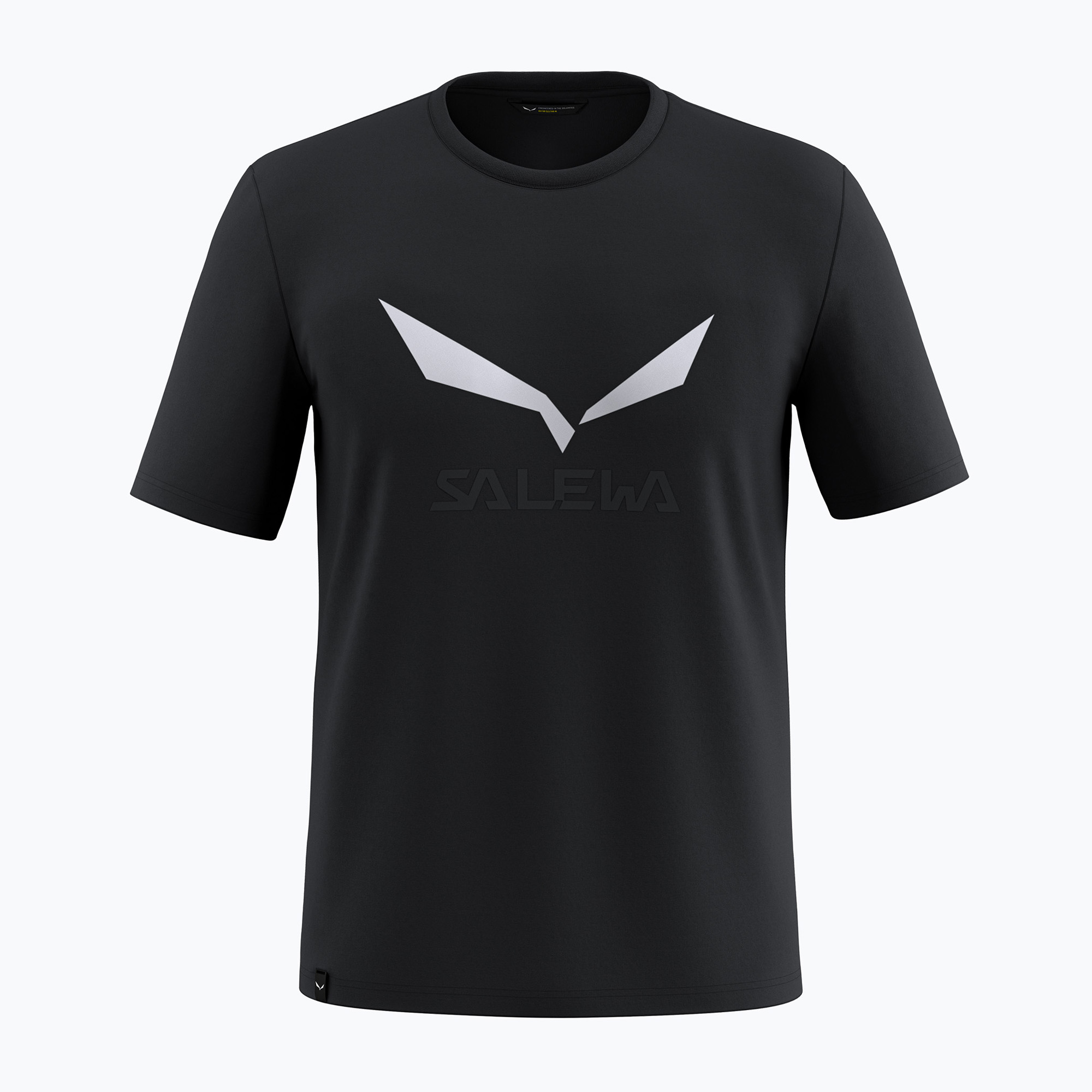 Koszulka męska Salewa Solidlogo Dry black out 