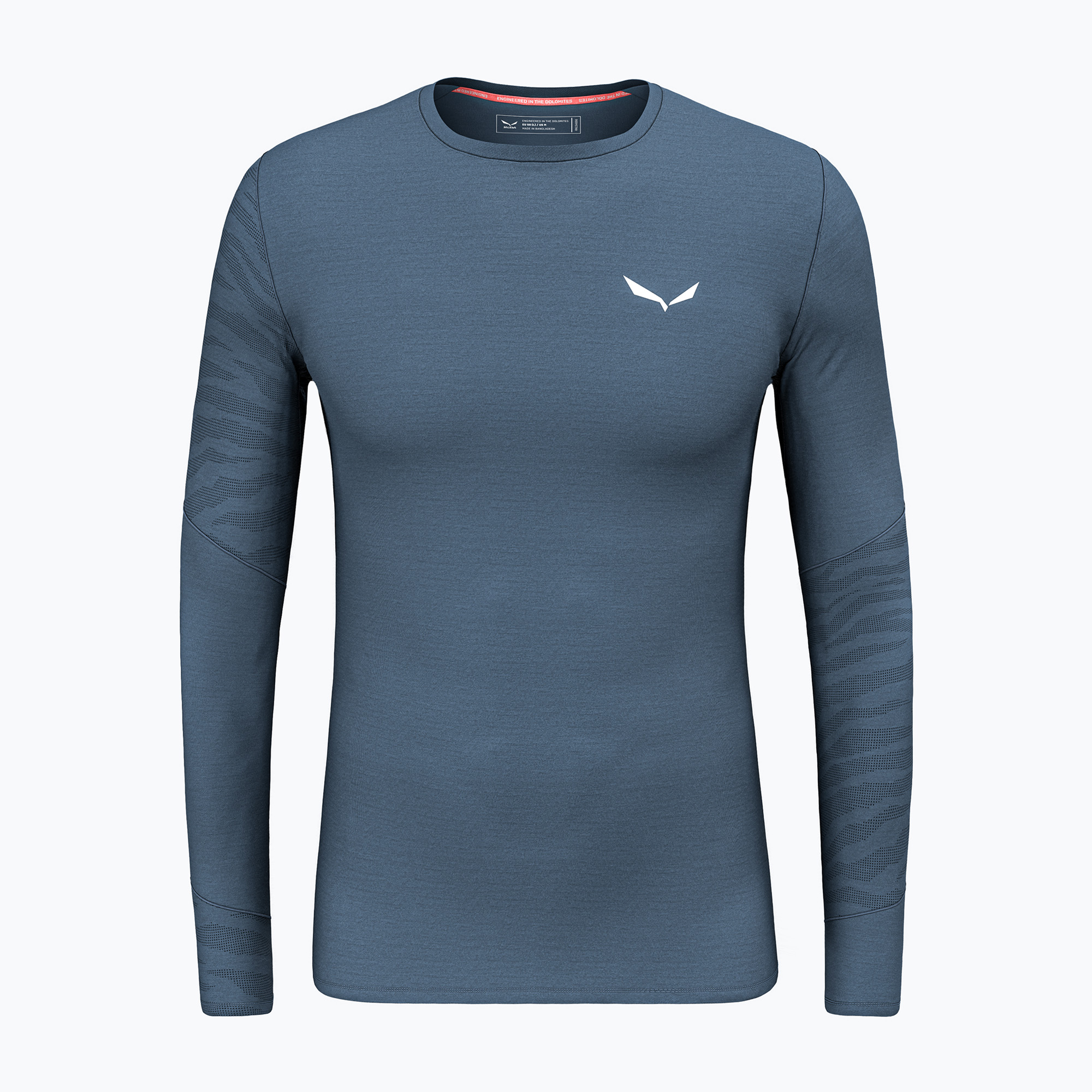 Men's Salewa Cristallo Warm AMR thermal longsleeve dark denim (46/S)
