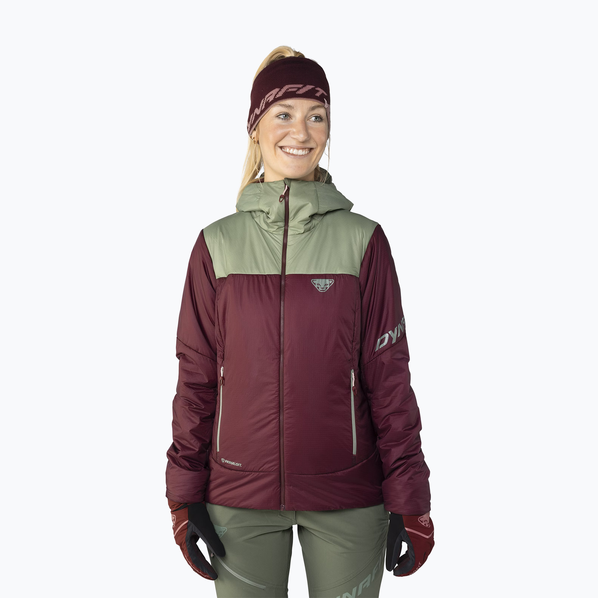 Geacă de schi pentru femei DYNAFIT Radical Primaloft® Hooded port royal