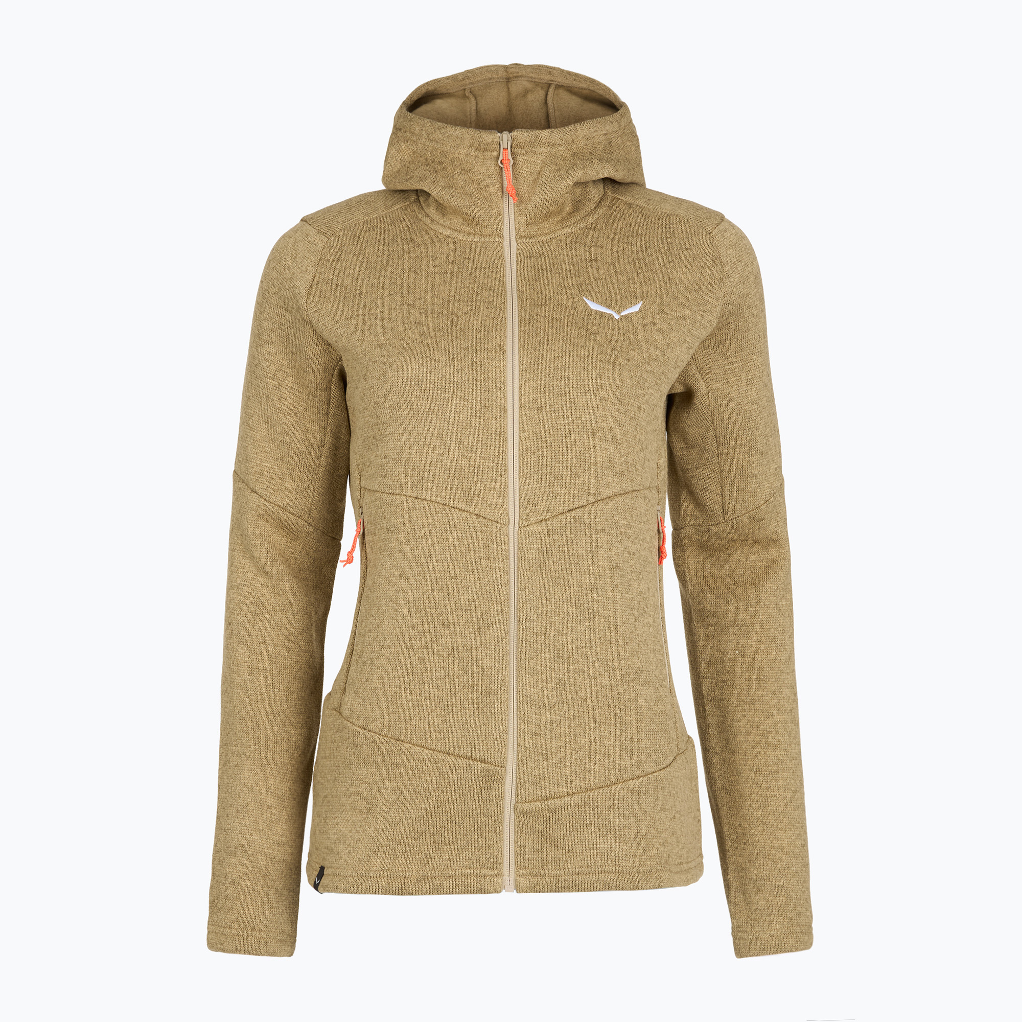 Bluza trekkingowa damska Salewa Puez Rocca Polarlite Hood quicksand