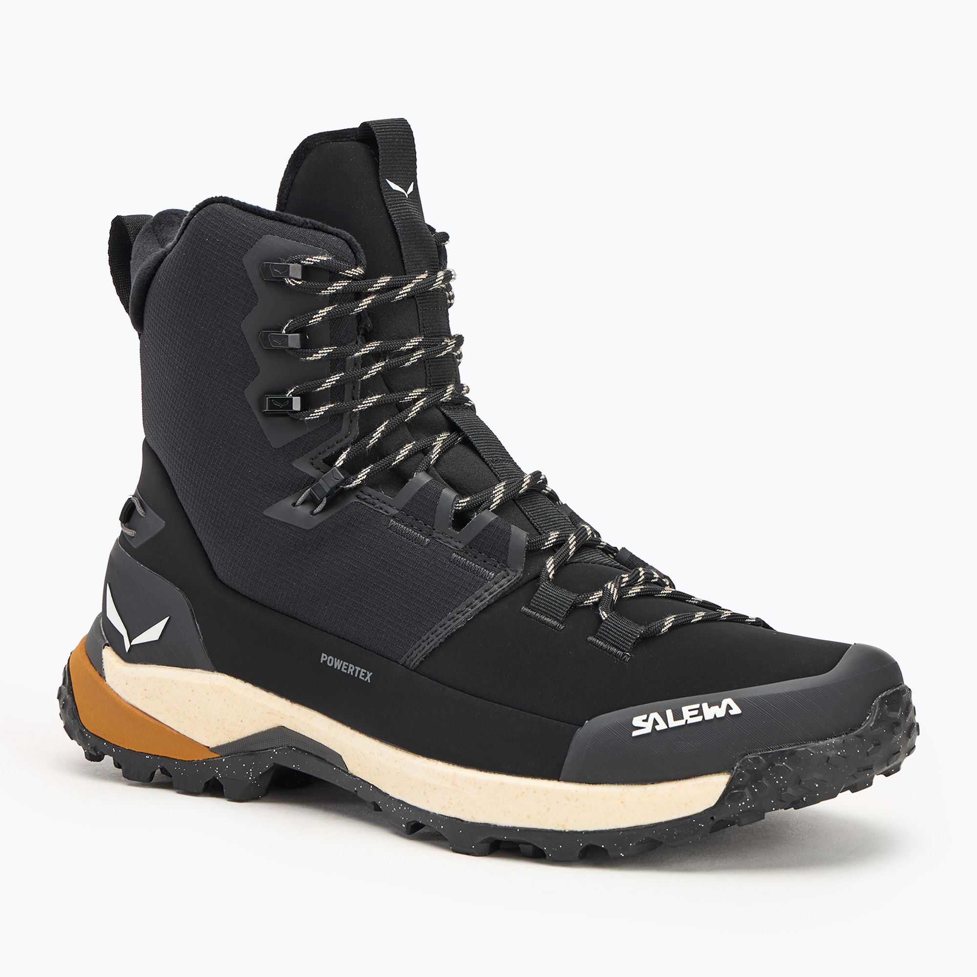 Buty trekkingowe męskie Salewa Puez Winter Mid Ptx black/black 