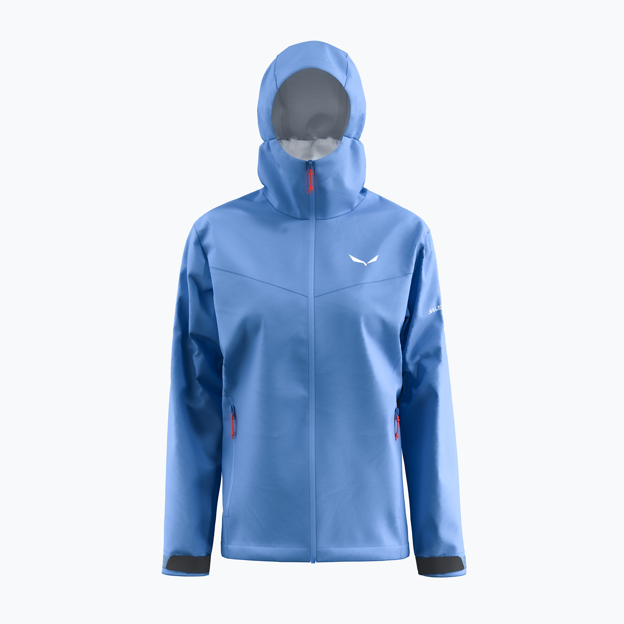 Kurtka przeciwdeszczowa damska Salewa Puez Aqua 4 PTX 2.5L morning blue 
