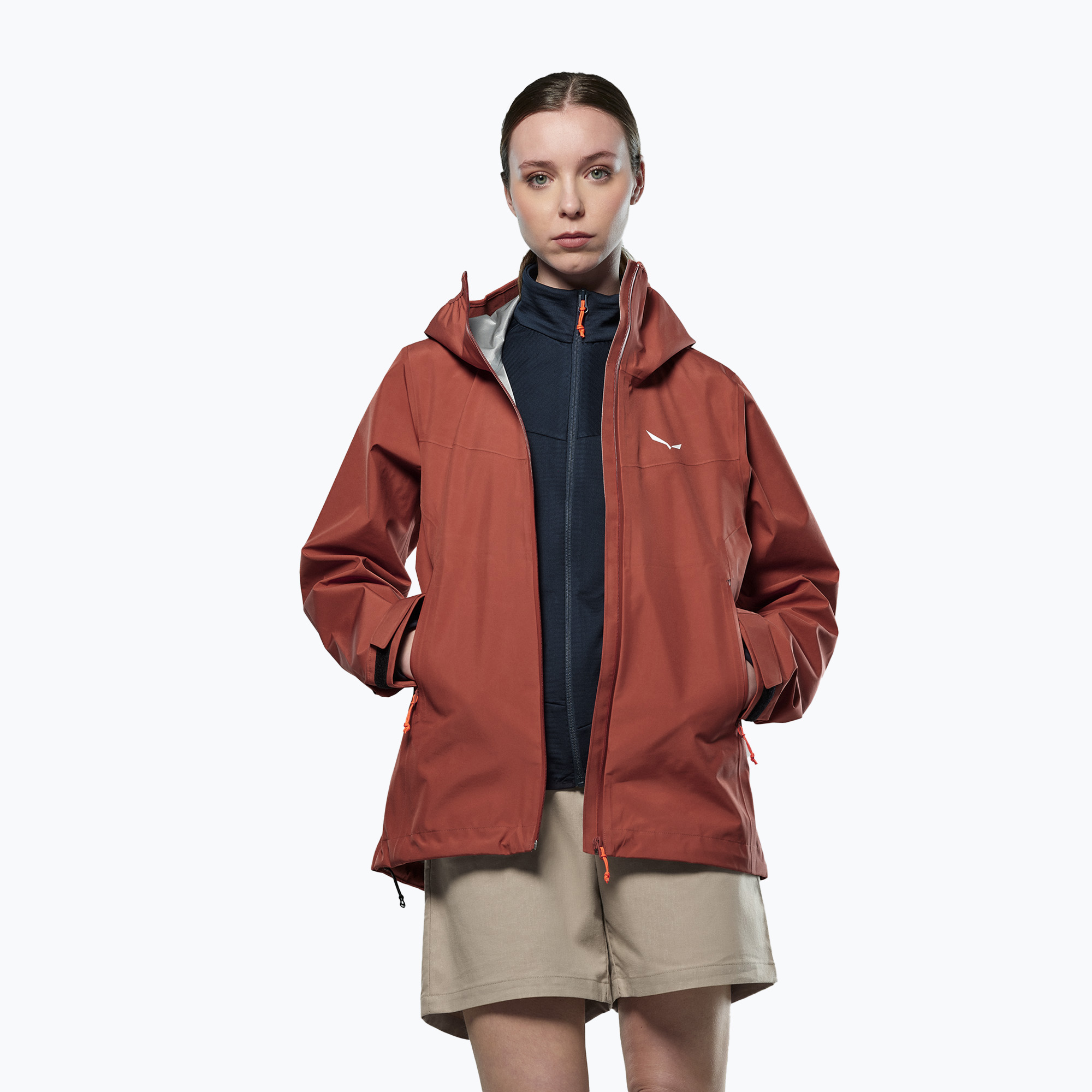 Дамско непромокаемо яке Salewa Puez GTX 3L Epe etruscan red