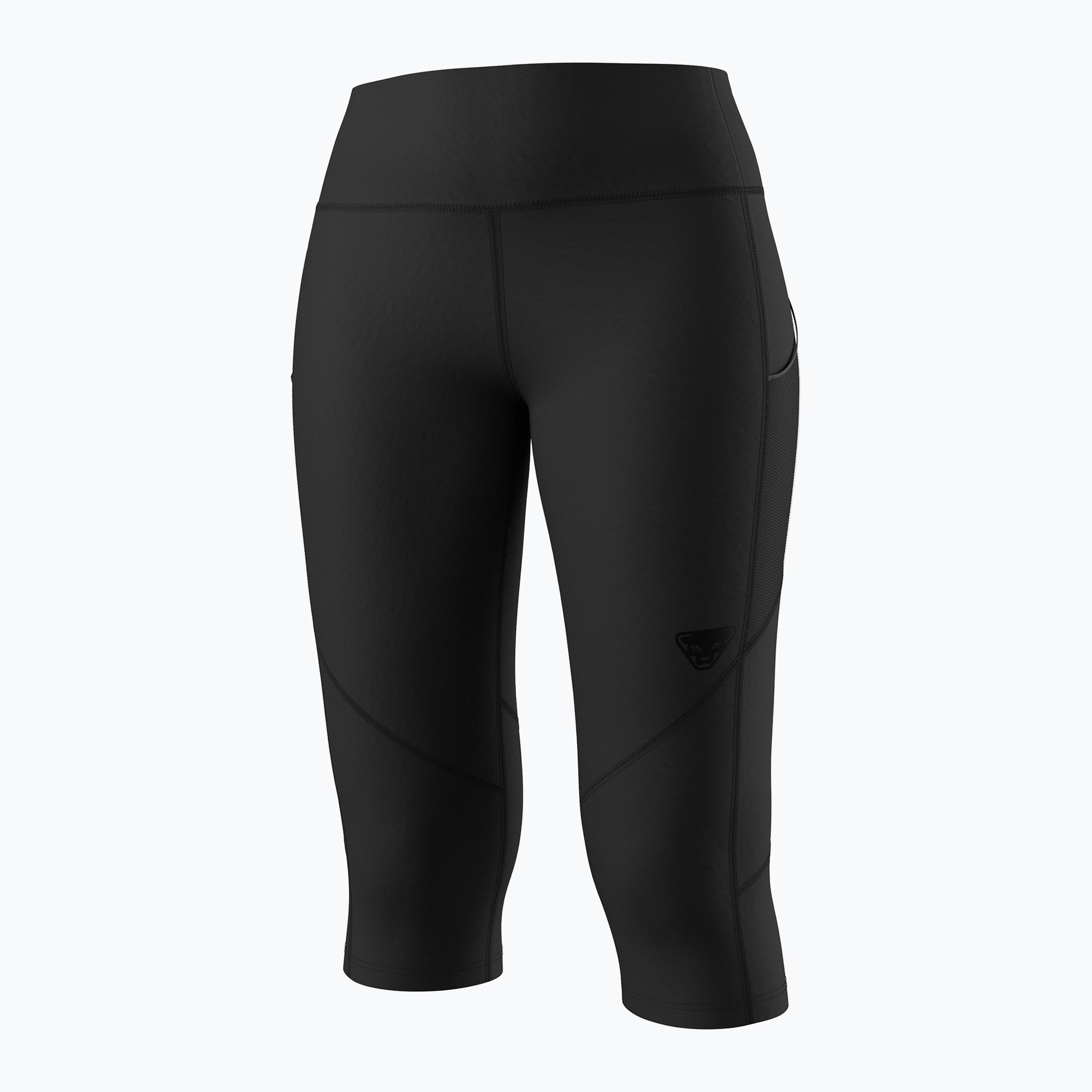 Legginsy do biegania damskie DYNAFIT Alpine 3/4 black out 