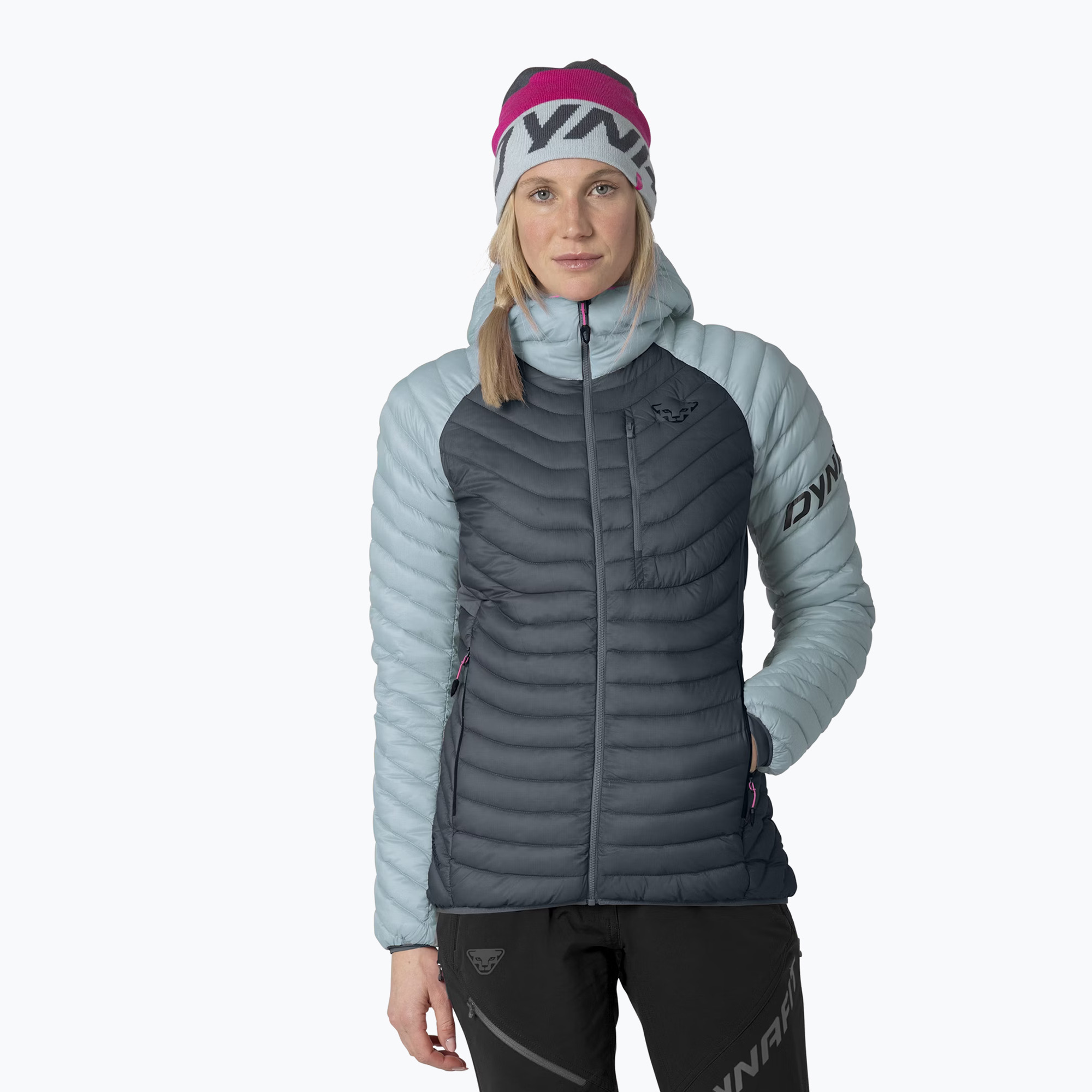 Piumino donna DYNAFIT Radical Dwn RDS Hood cloud blue (36) (Radical Dwn RDS Hood 08-0000070915)