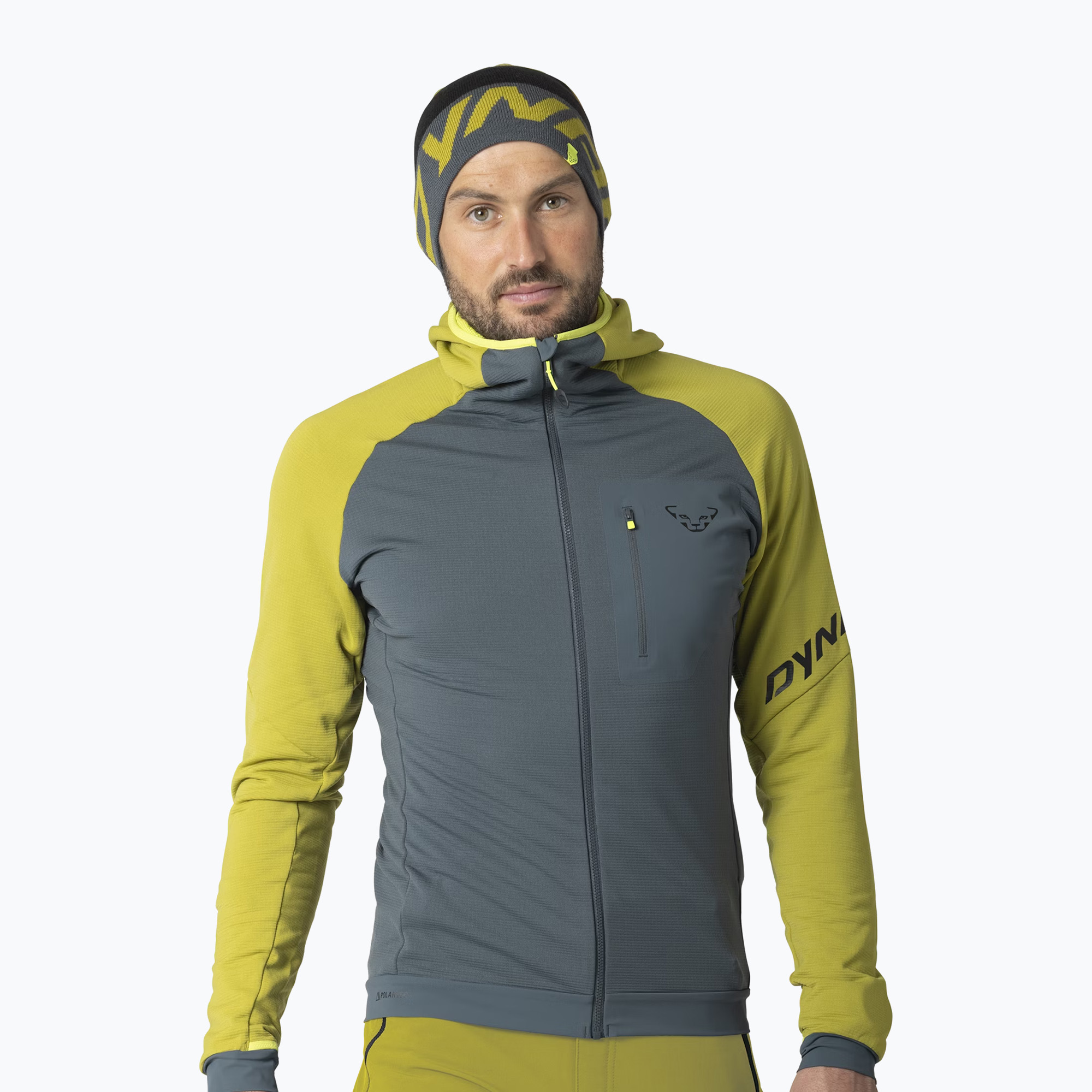 Pánska mikina DYNAFIT Radical PTC golden lime (Radical Polartec 08-0000071122)