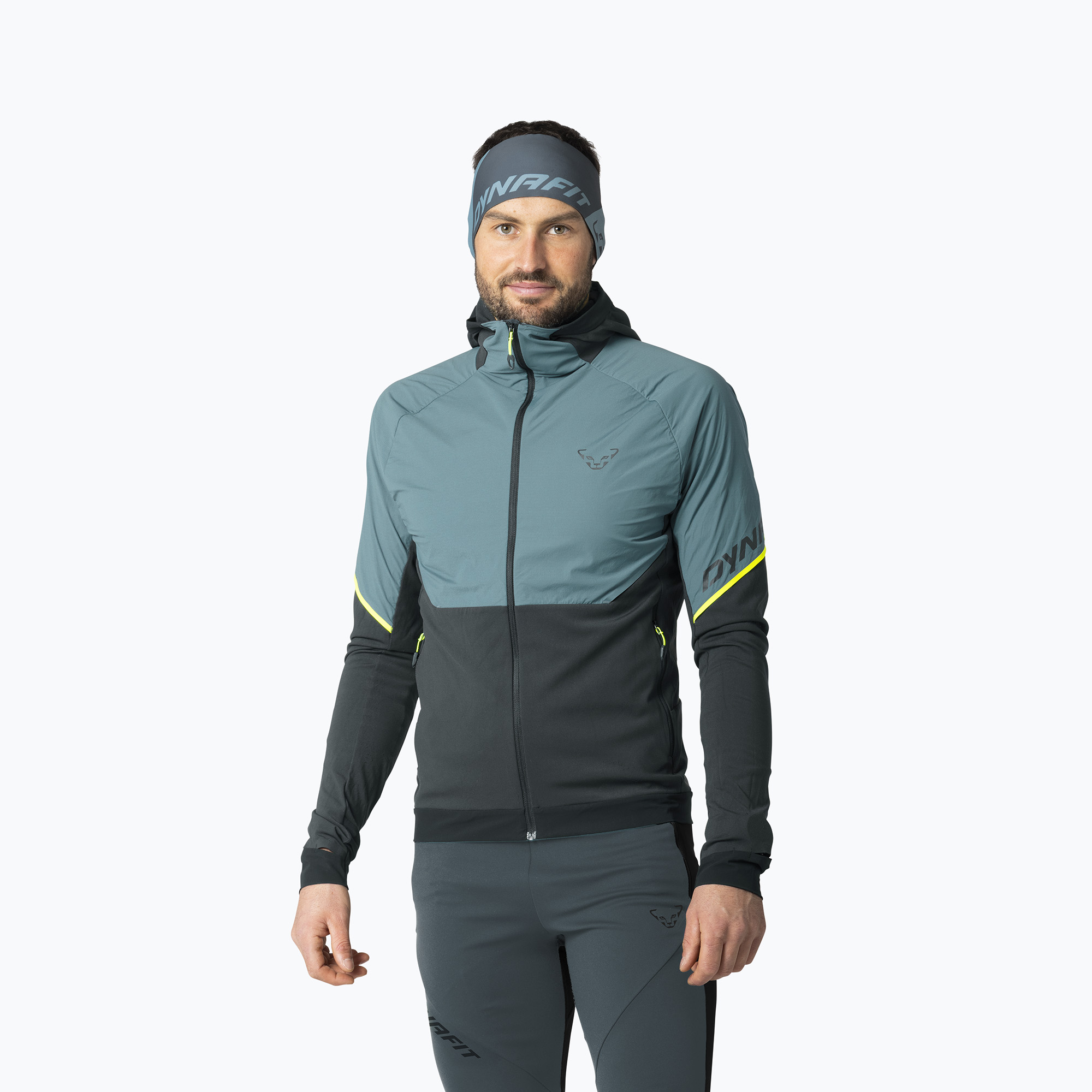 Kurtka do biegania męska DYNAFIT Alpine Hybrid smoke blue 